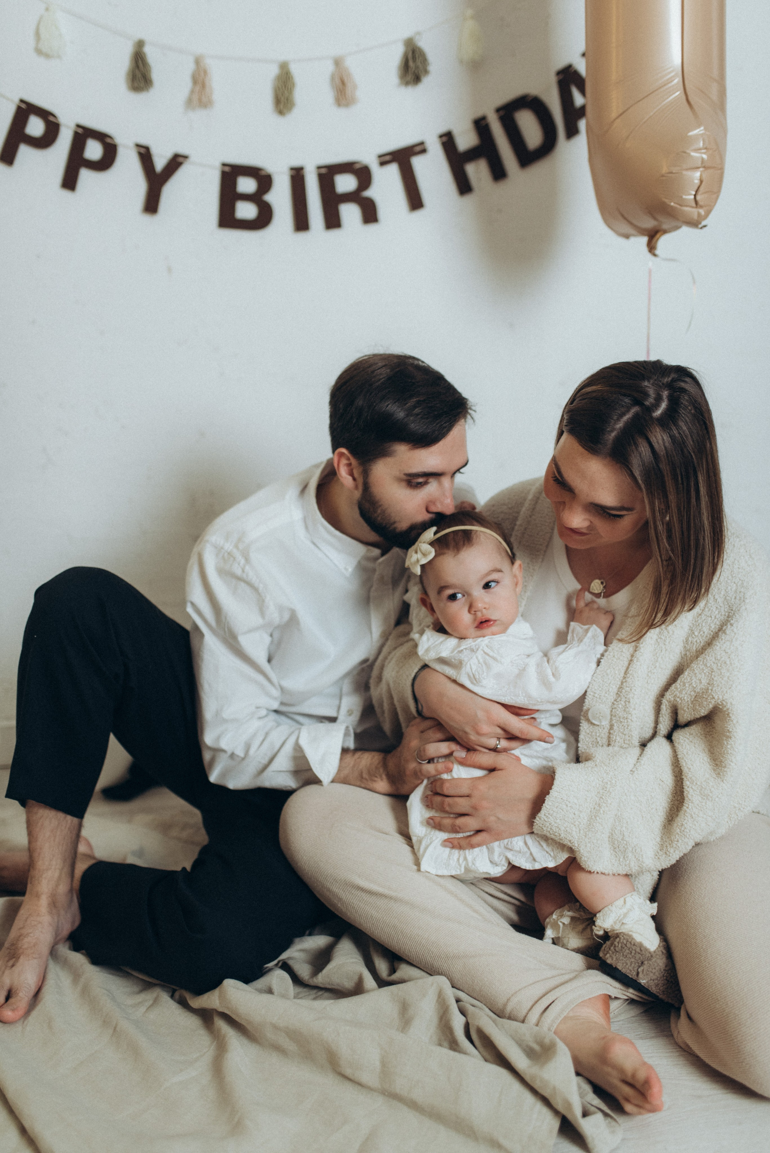 Первый день рождения. Семейный фотограф в Москве Екатерина Север