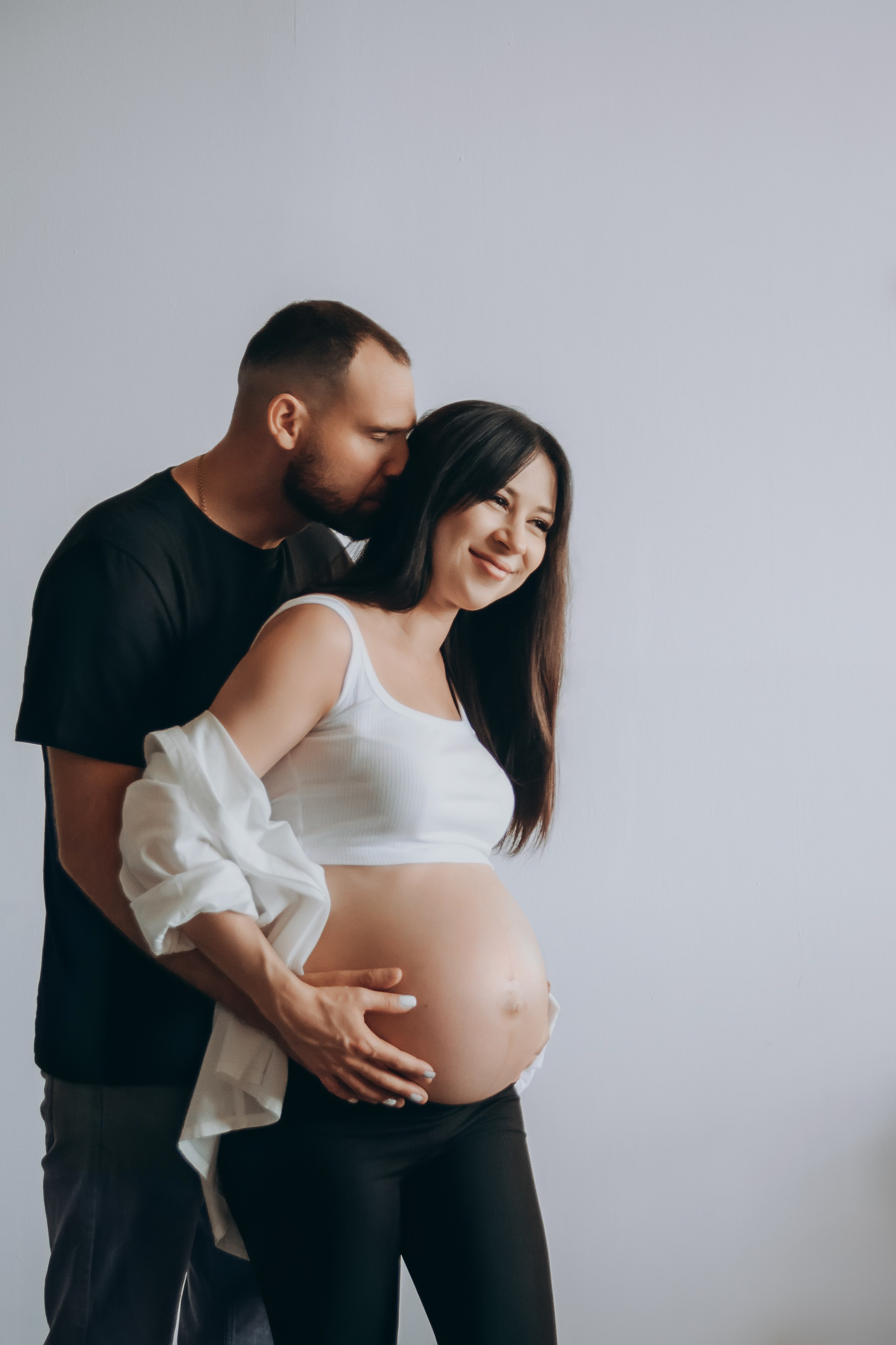 Фотосессия беременности Юля с семьей. Семейный и детский фотограф Кущ Наташа