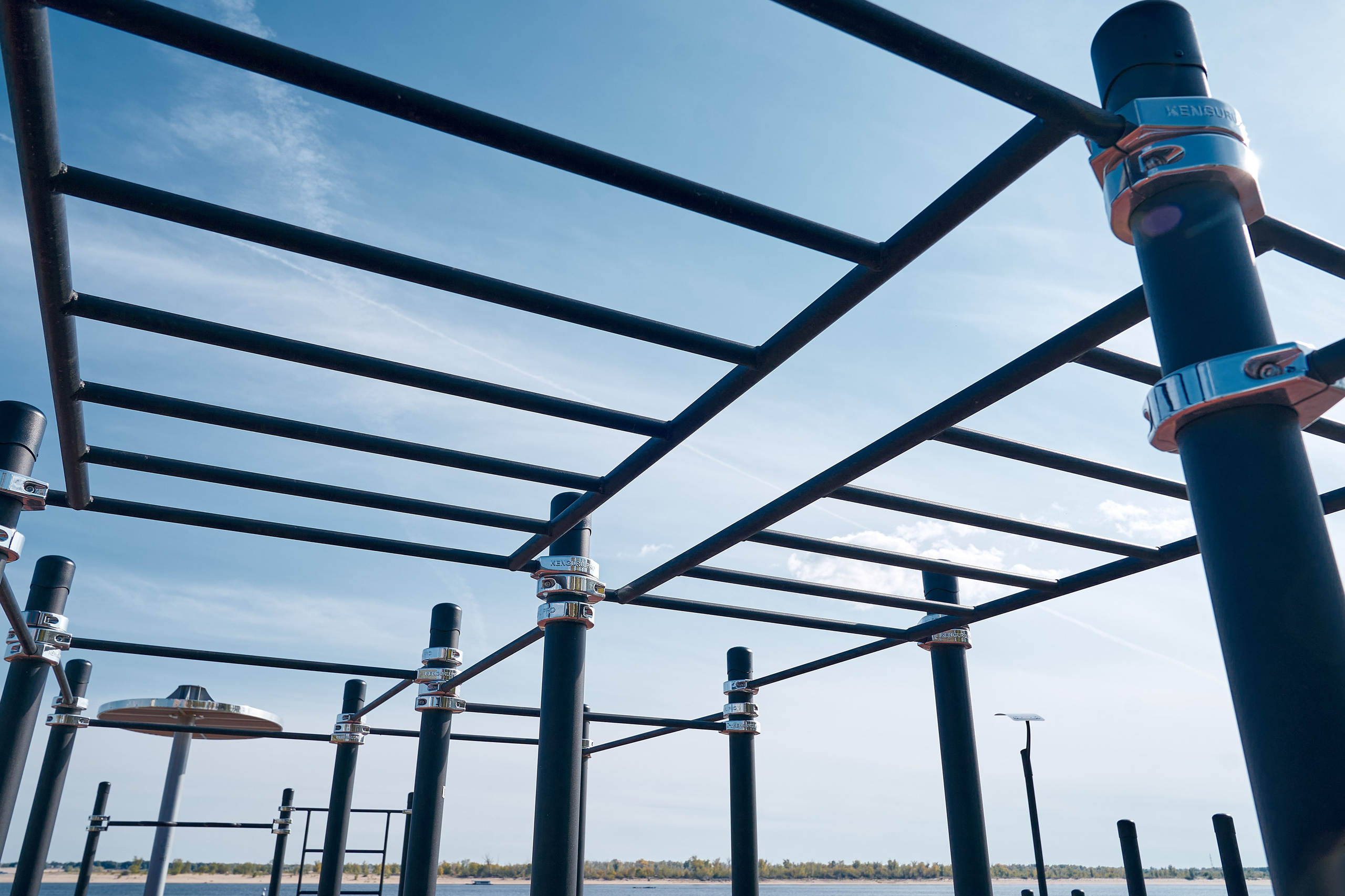 Спортивная площадка KENGURU PRO. Фотограф Никита Барановский