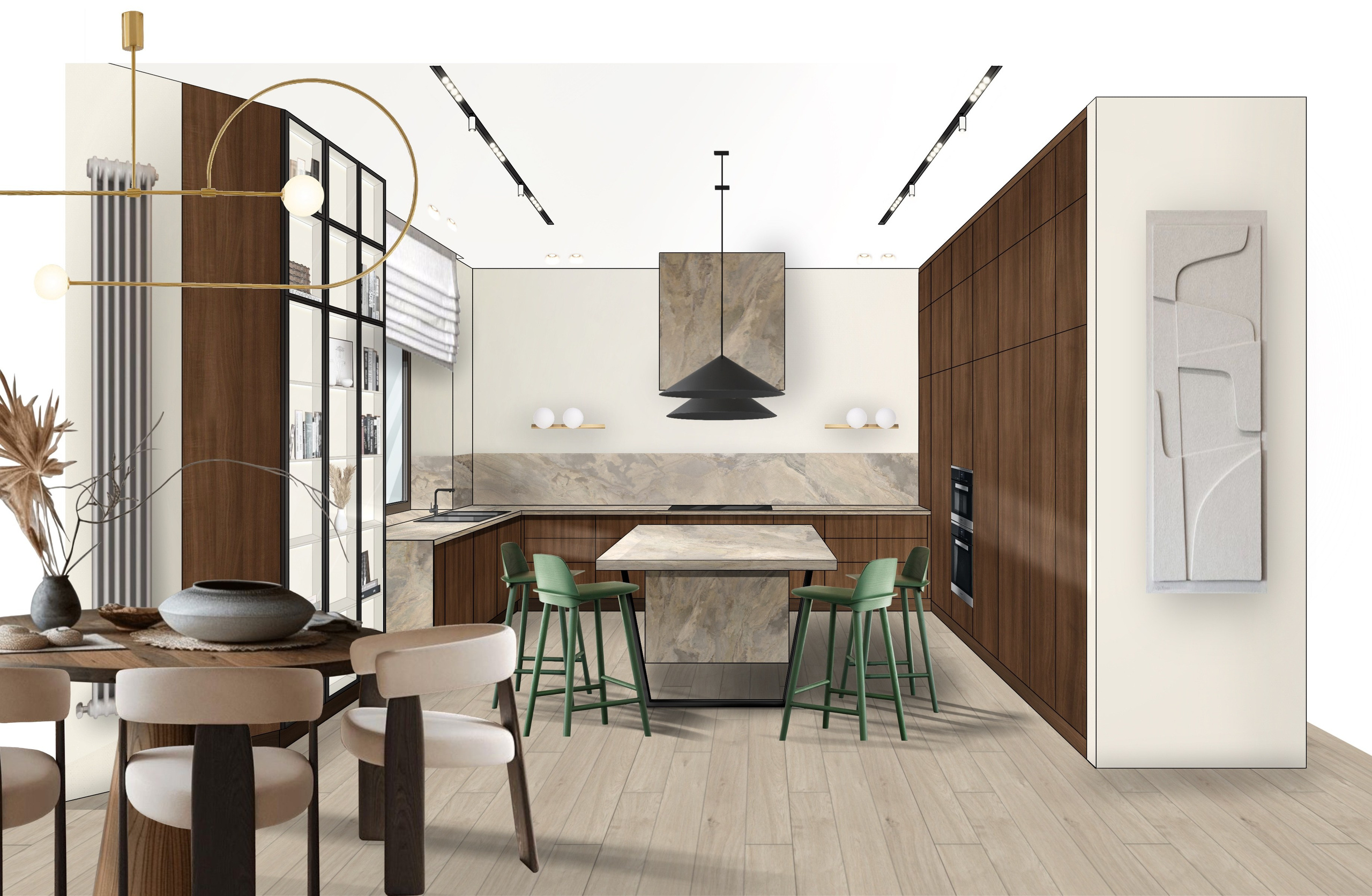 Дом (дизайнеры Ирма Чигарова и Лидия Ефремова). Дизайн интерьеров по всему миру