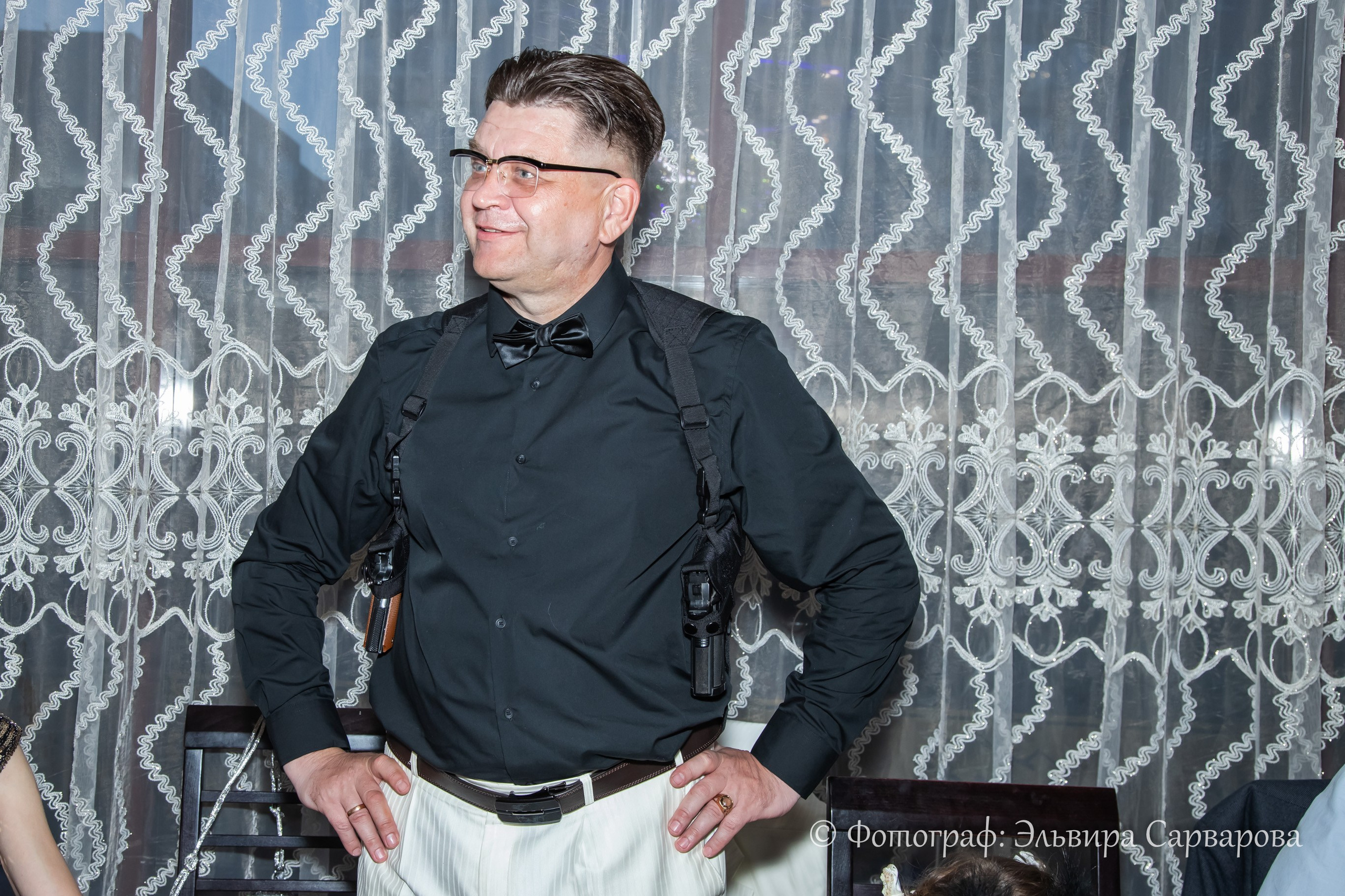 Гангстерская вечеринка в стиле 1920-х. Репортажный Фотограф