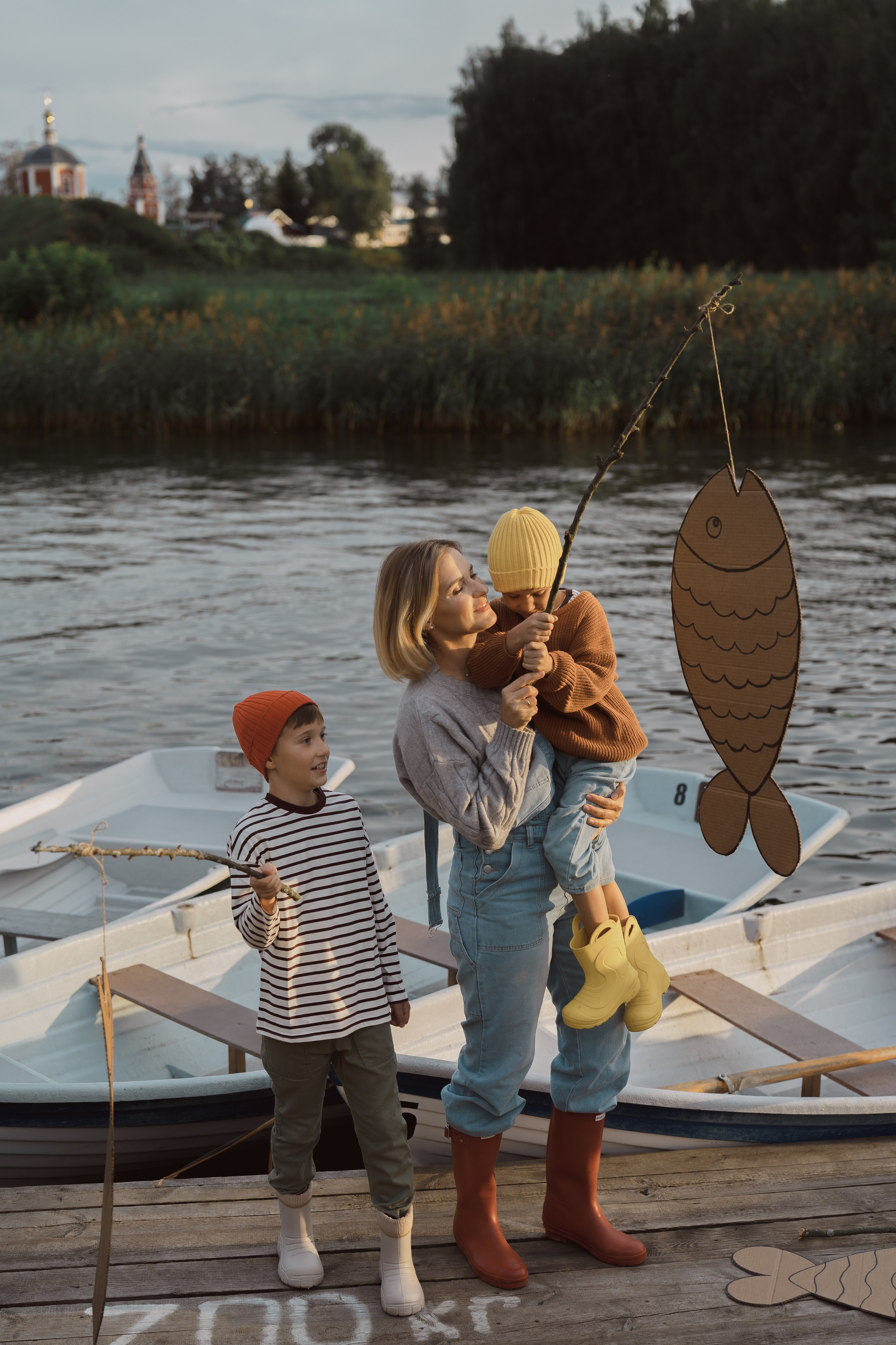 На рыбалке. Семейный и детский фотограф в Сергиев Посаде, Хотьково Якимчук Любовь