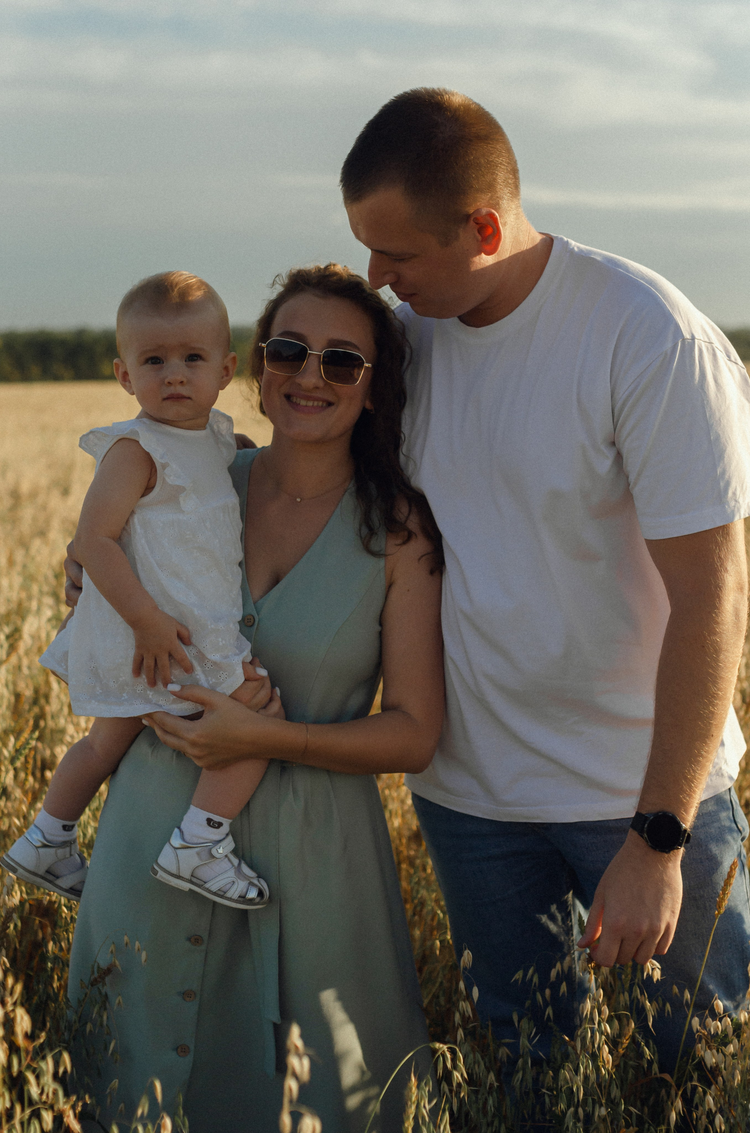 Никита, Юля и Василиса. Семейный фотограф в Барнауле Ирина Ястребова