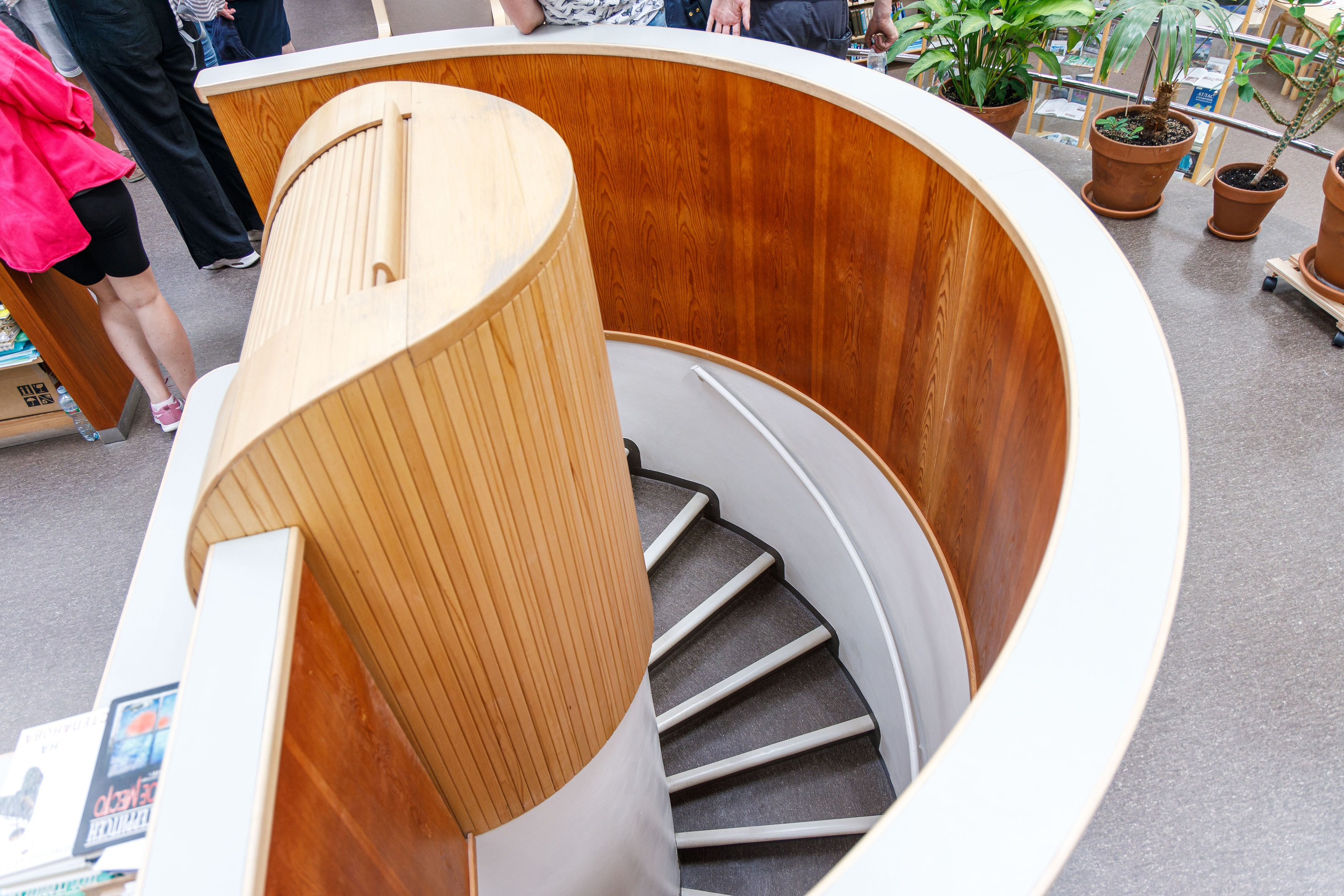 Центральная городская библиотека Алвара Аалто в Выборге. Фотограф Балаев Михаил