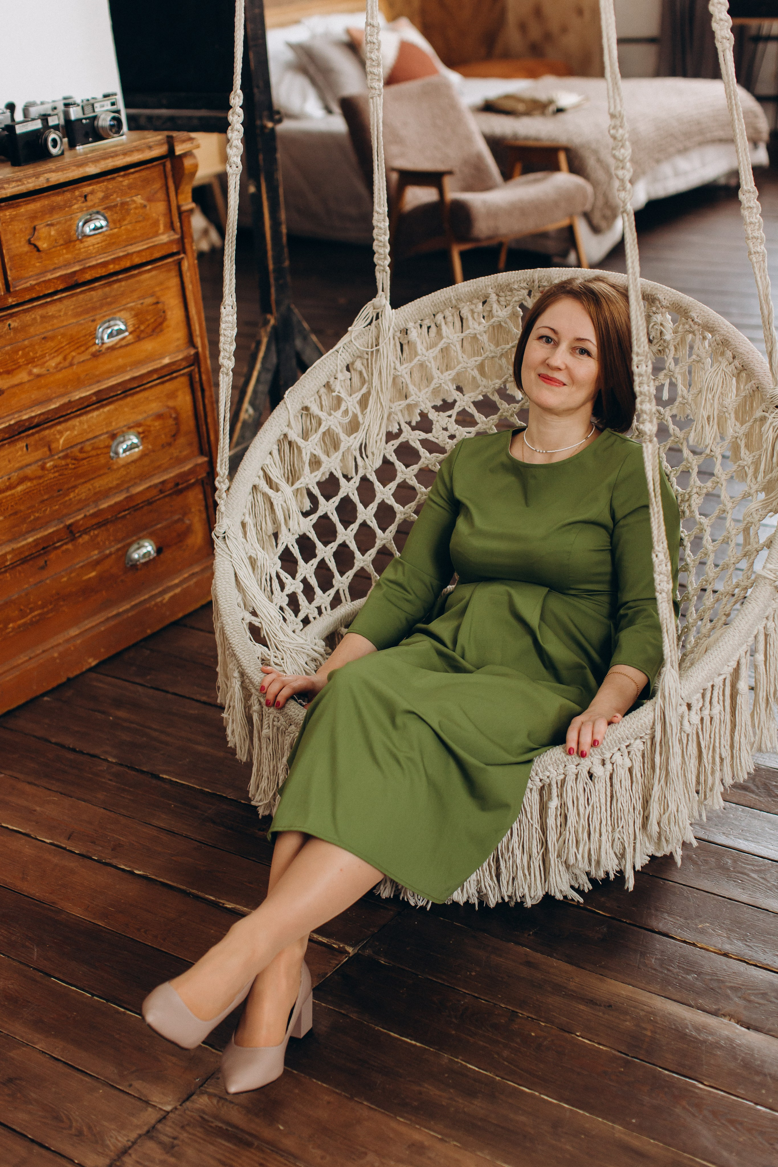 Семейная фотосессия в студии для Елены и ее семьи. Семейный, детский и школьный фотограф в Москве Рудницкая Анна