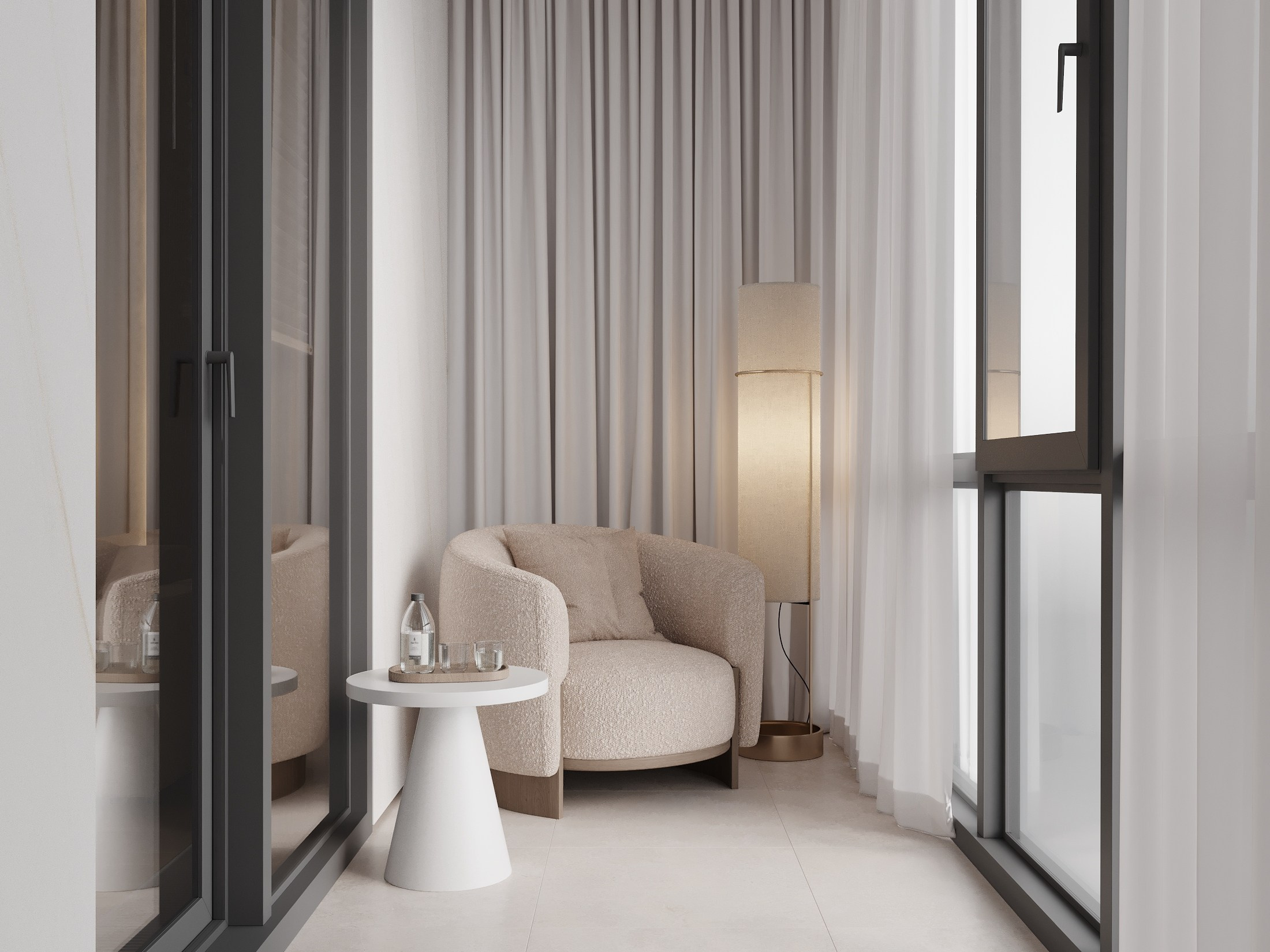 ЖК Новатория 132 кв.м. Дизайнер интерьера и 3D визуализатор Ванчугова Ольга