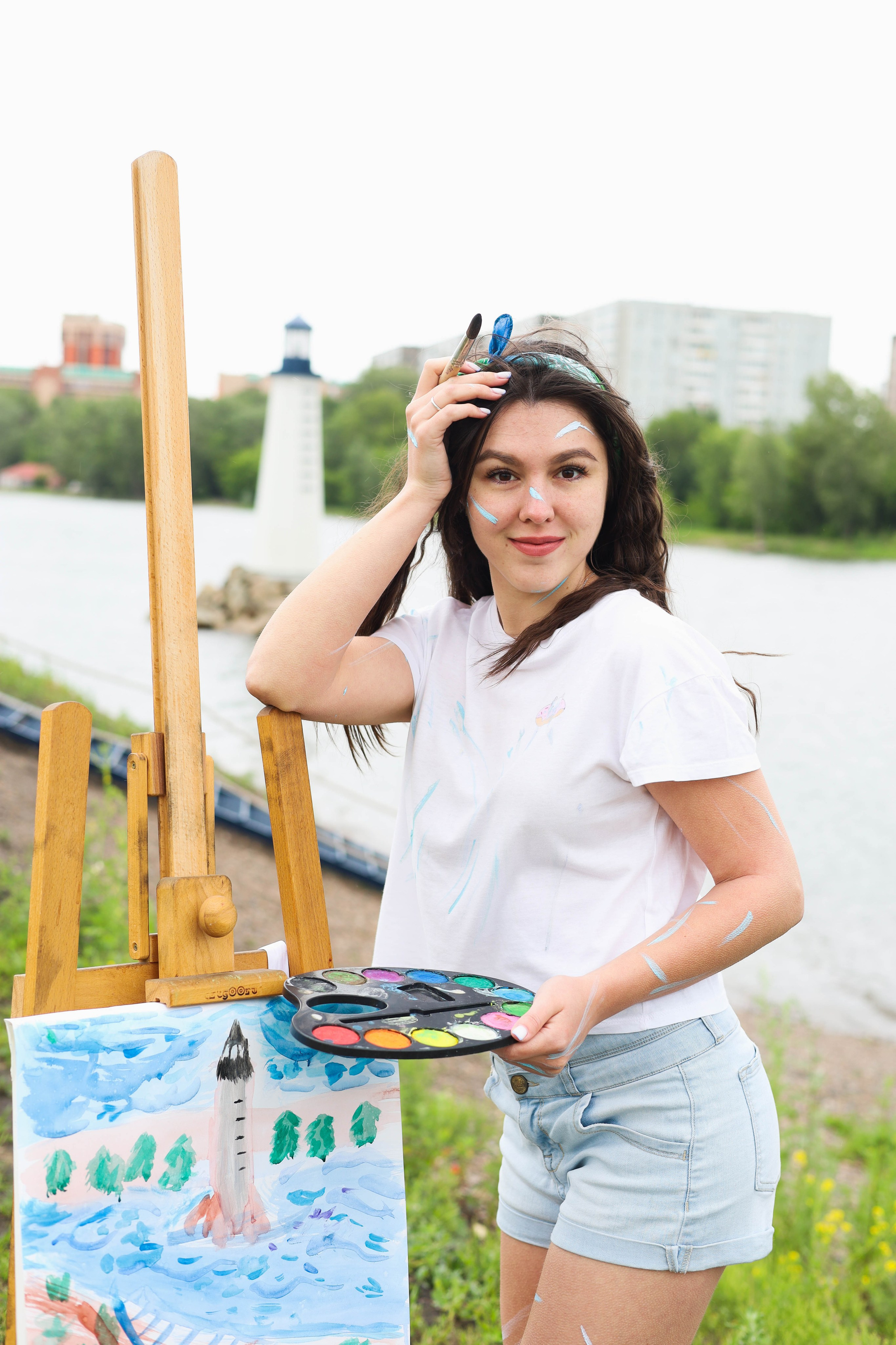 Мольберт. Фотограф в Красноярске Никитина Мария