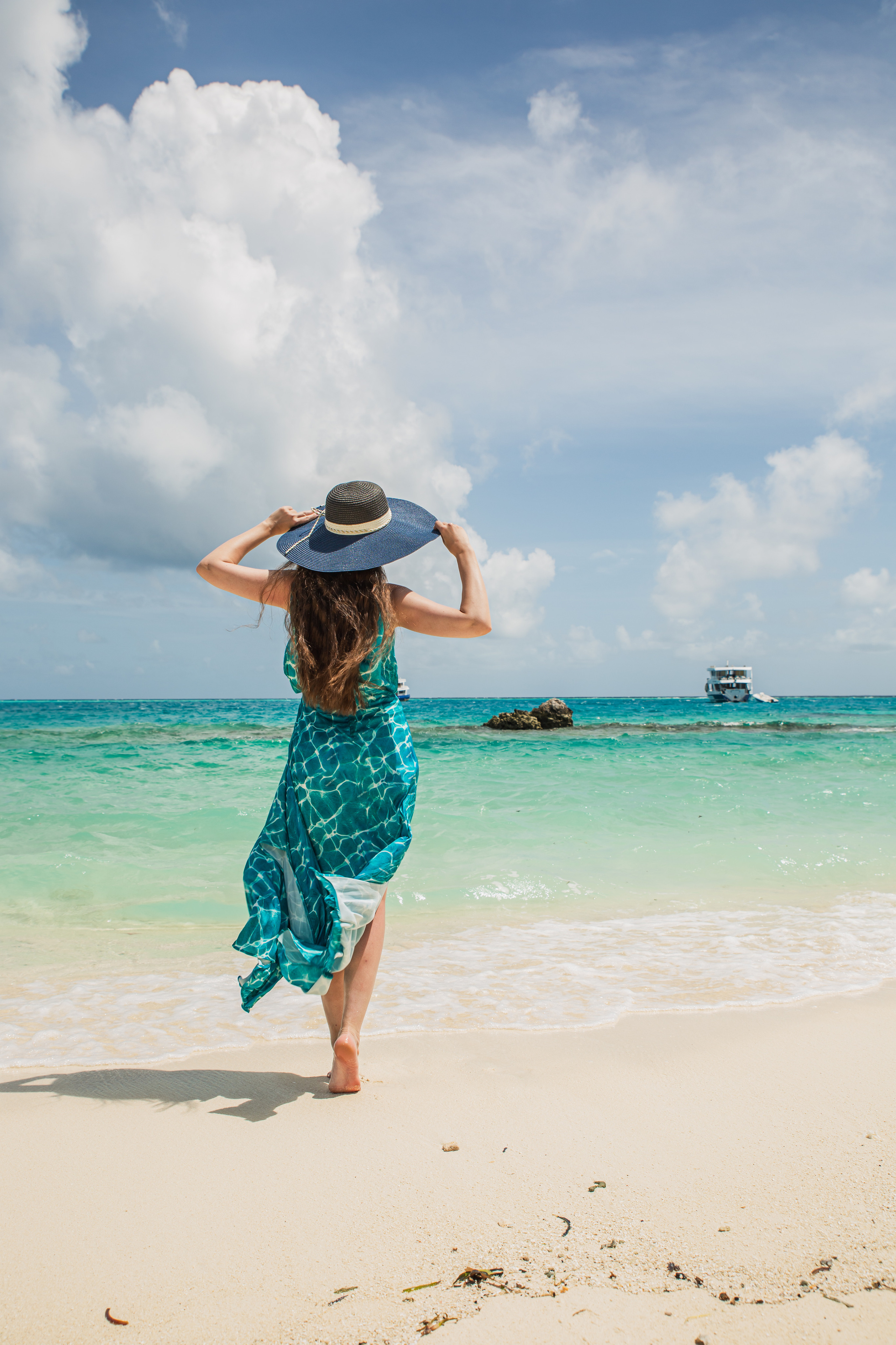 Portrait. Photographer in Maldives