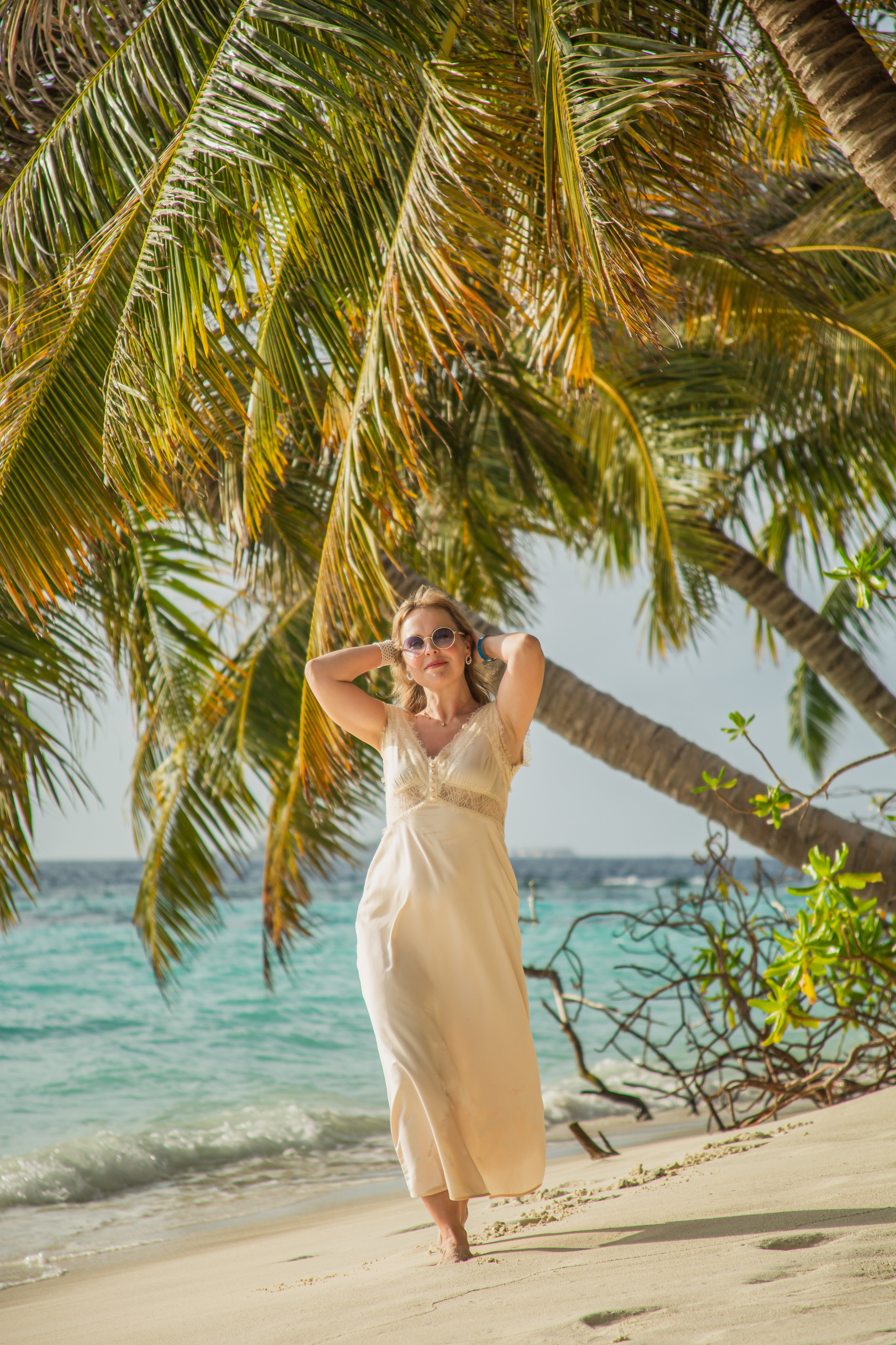 Portrait. Photographer in Maldives