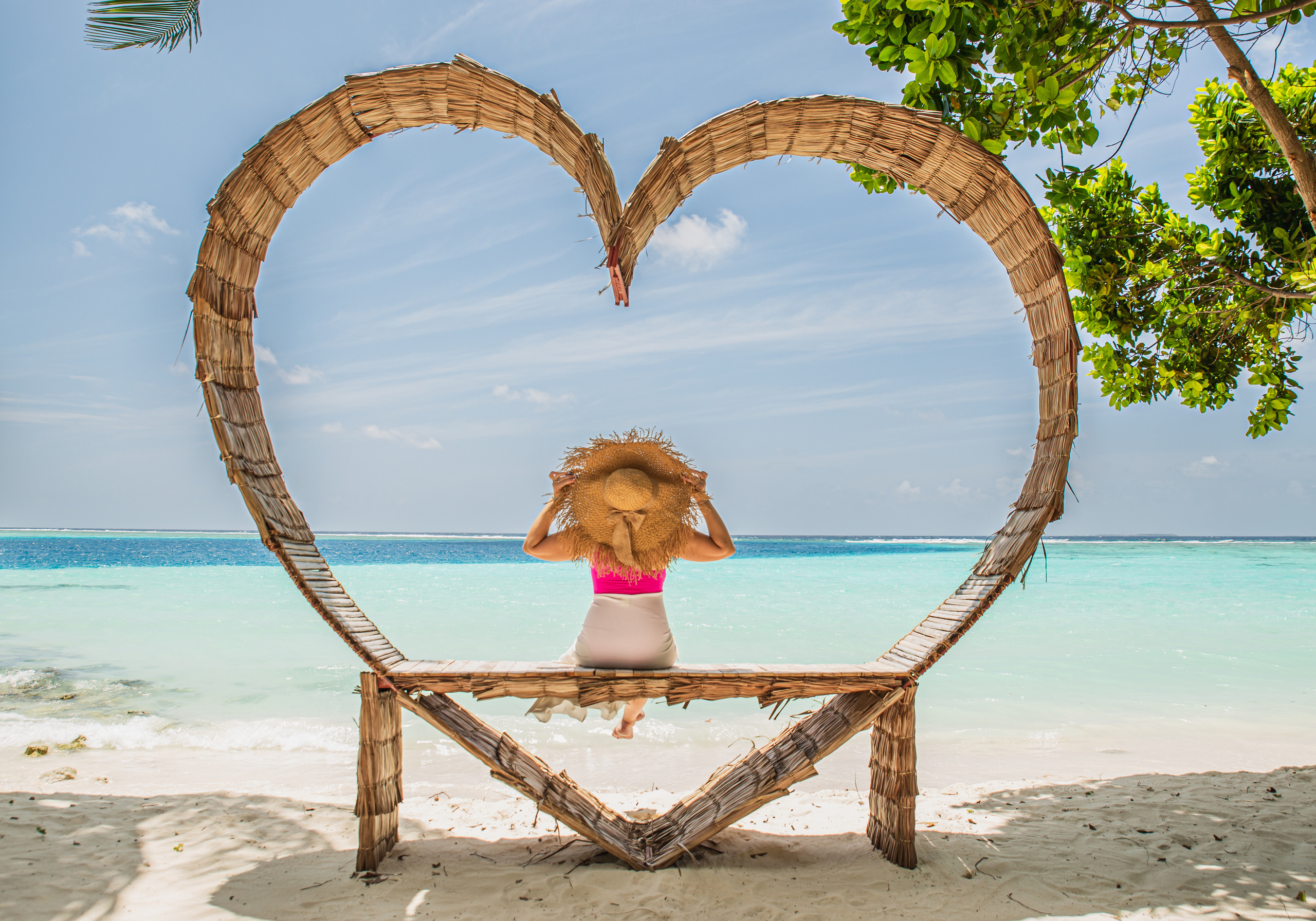 Portrait. Photographer in Maldives