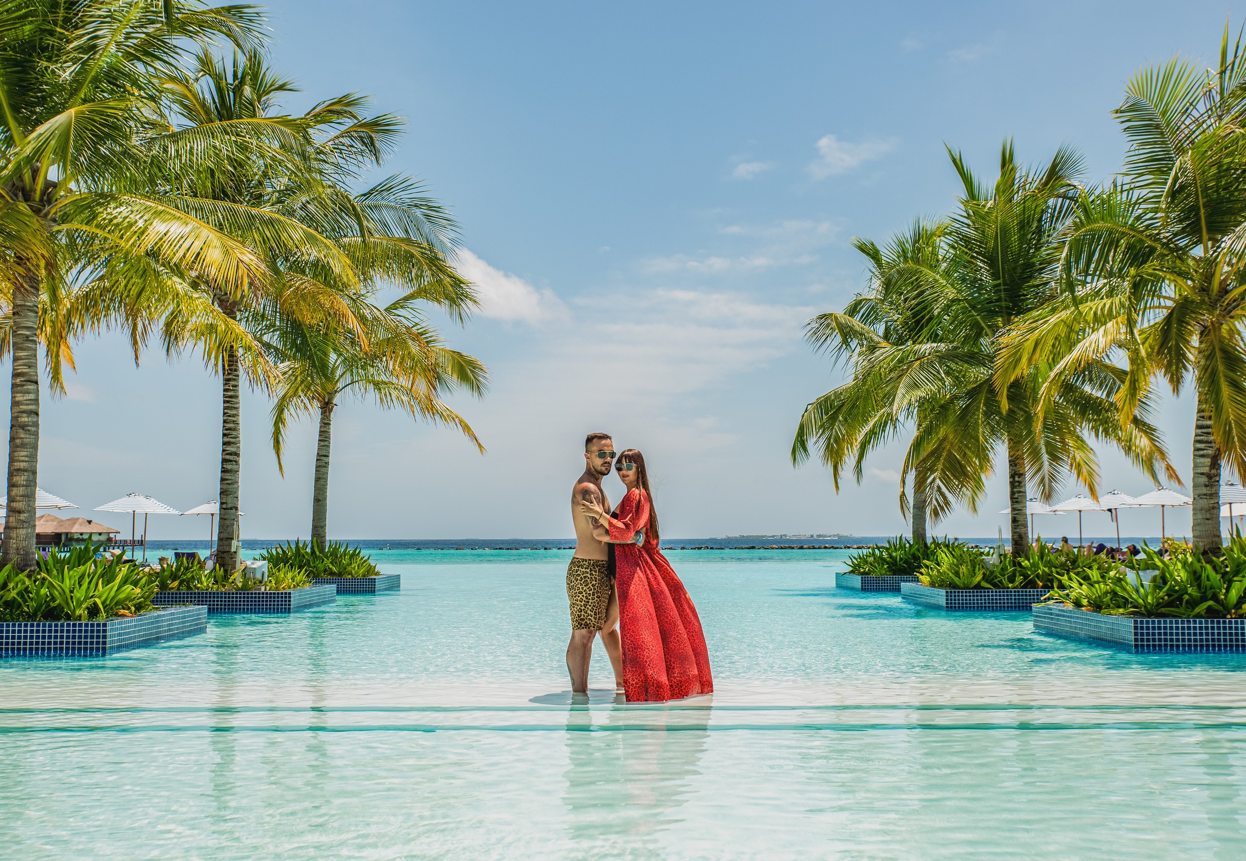 Love story. Photographer in Maldives