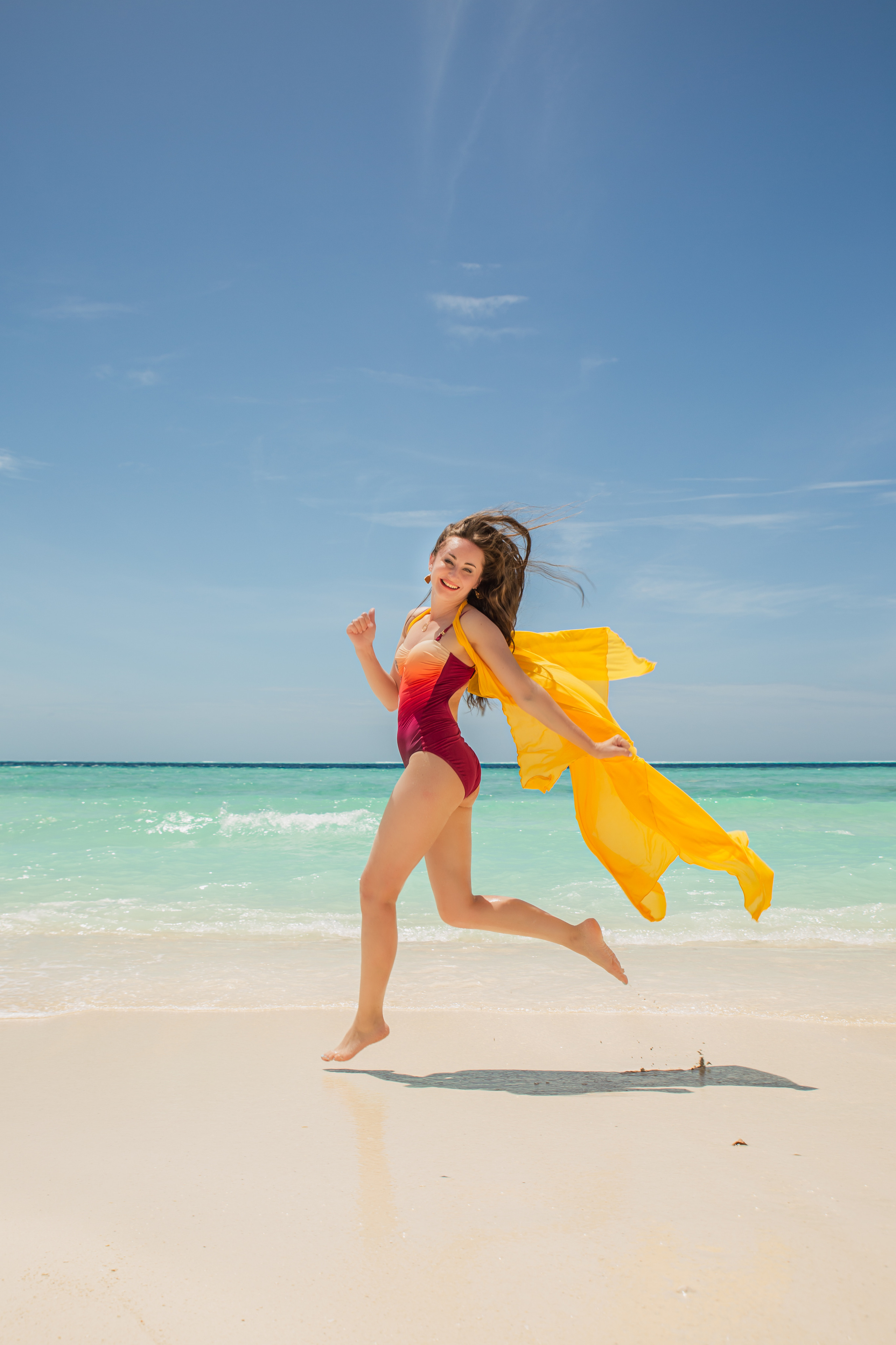 Portrait. Photographer in Maldives
