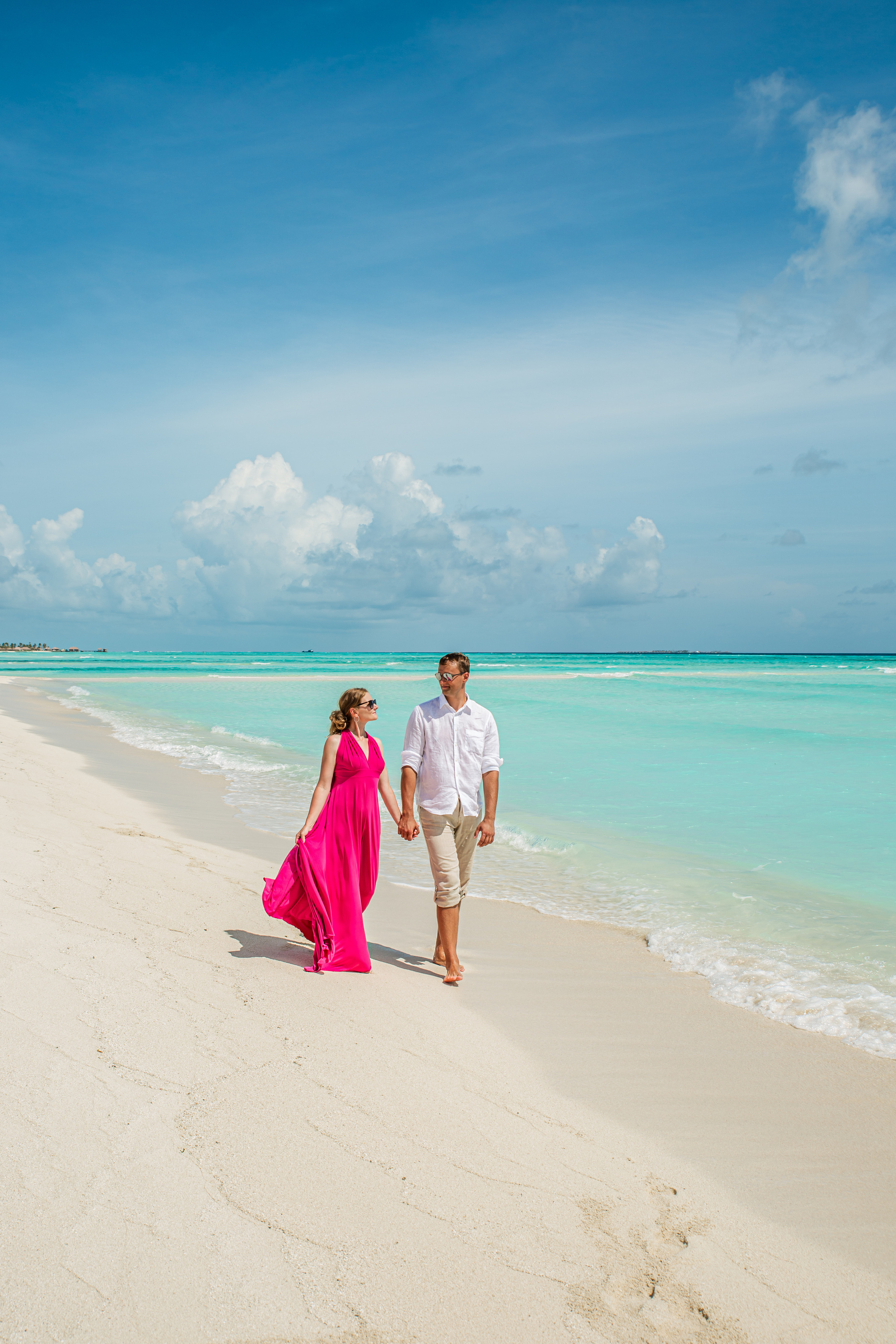 Love story. Photographer in Maldives