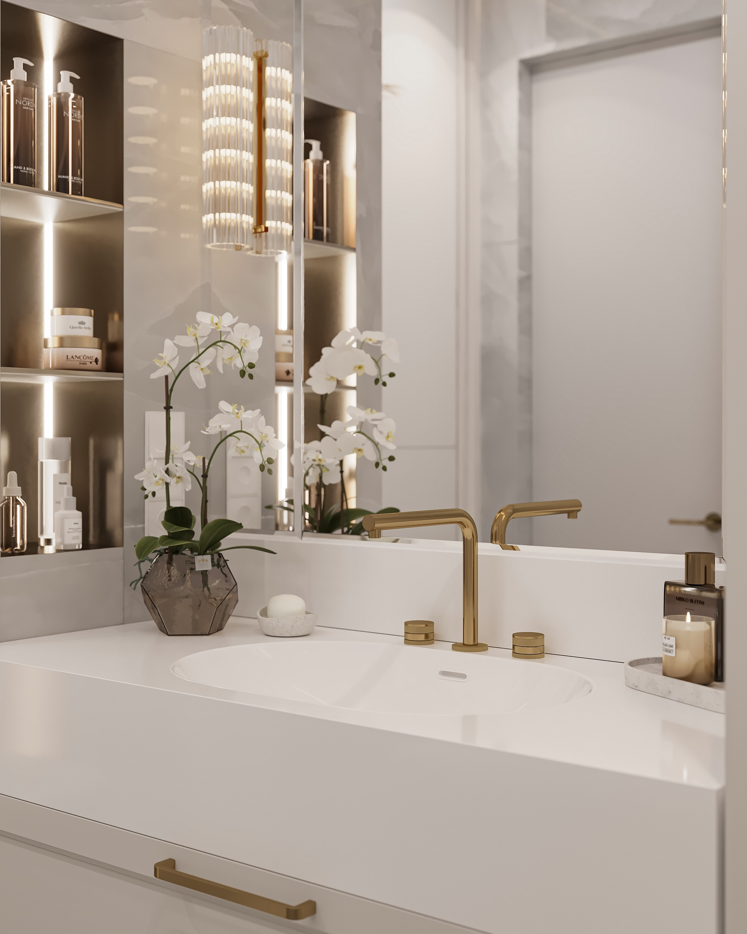 Квартира 60 м². 3Д-Визуализация Наталья Макогонова