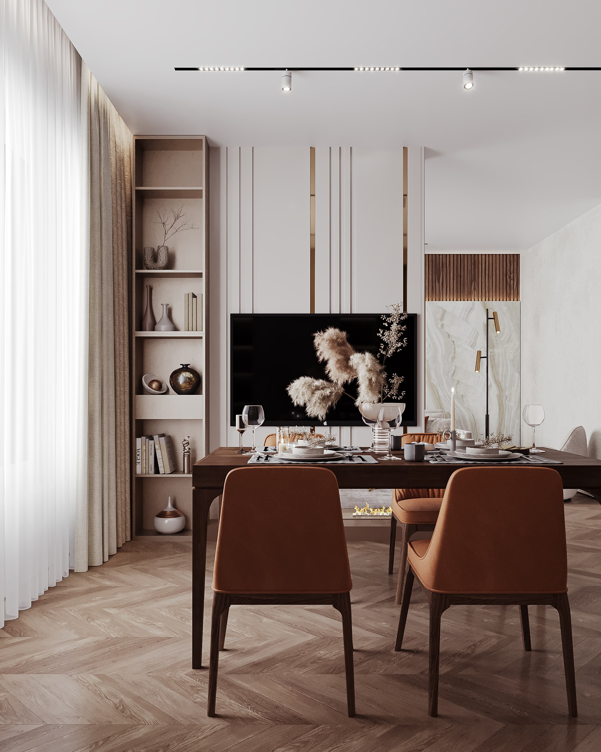 ЖК Хендлайнер 103 м². 3Д-Визуализация Наталья Макогонова