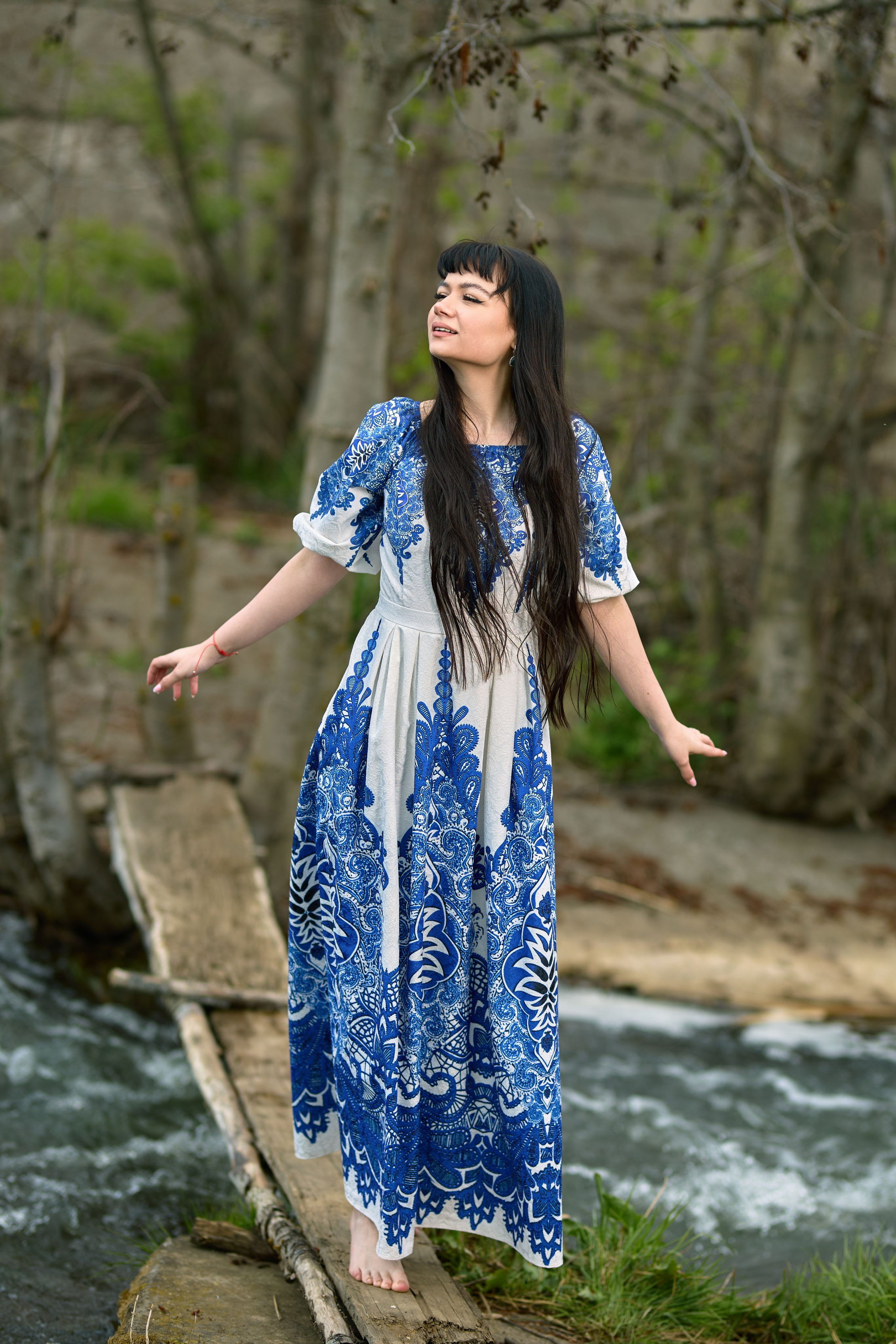 фотосессия, девушка на водопаде в торхлово, чебоксары