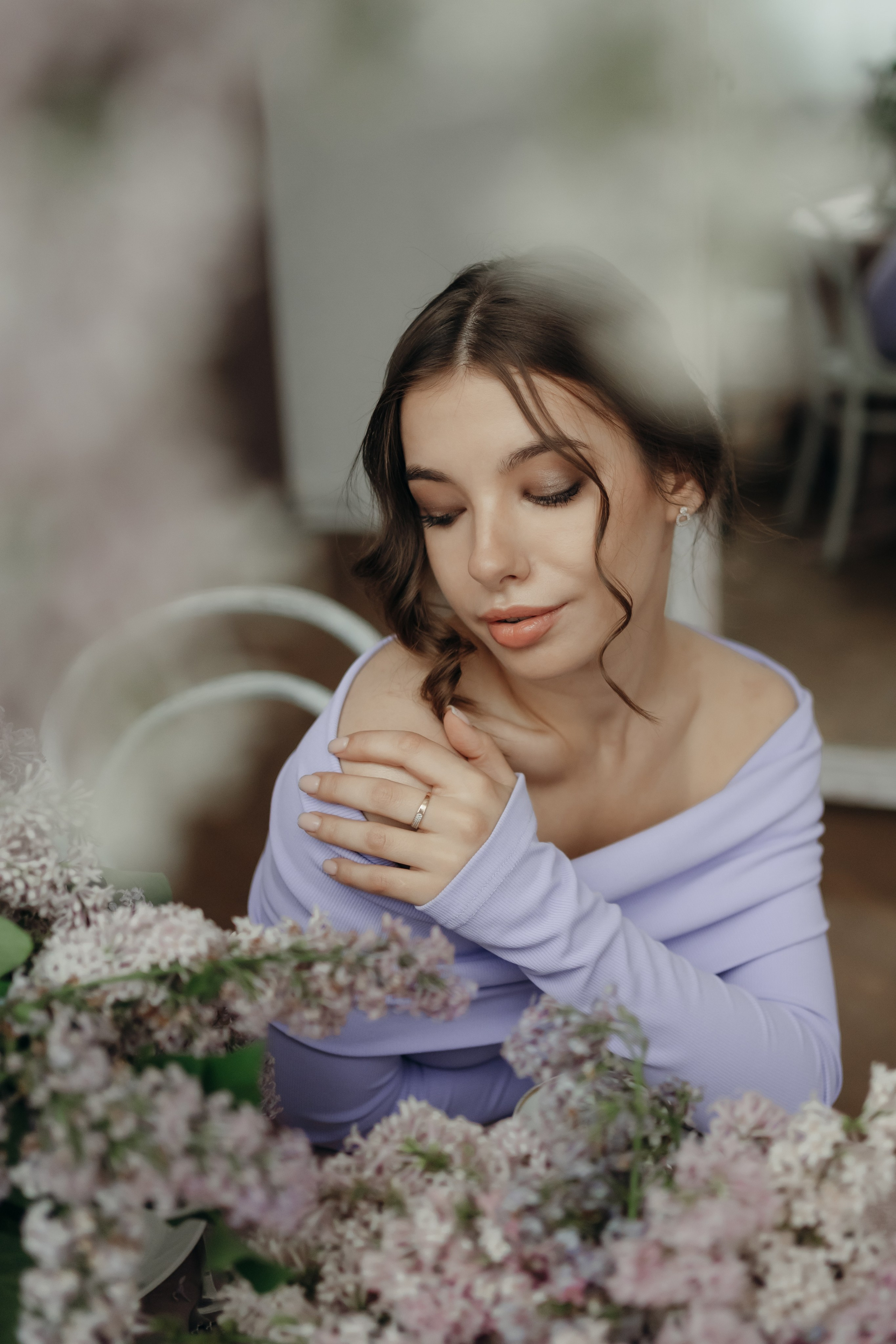 Женская фотосессия в студии в Архангельске. Портретный и свадебный фотограф в Архангельске Елизавета Стрекаловская