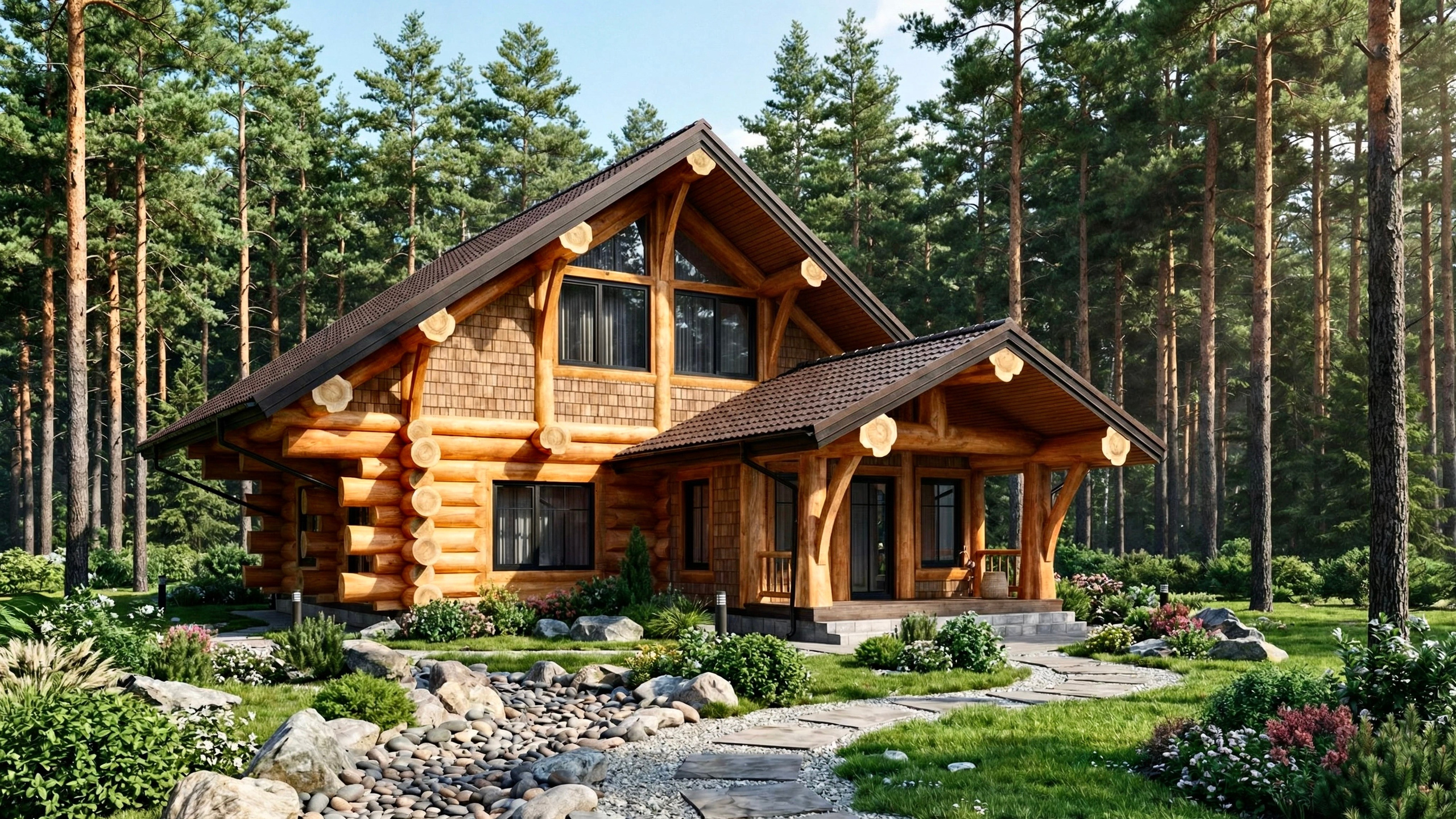 Канадец 150 м². Архитектор Касаткин и Партнёры