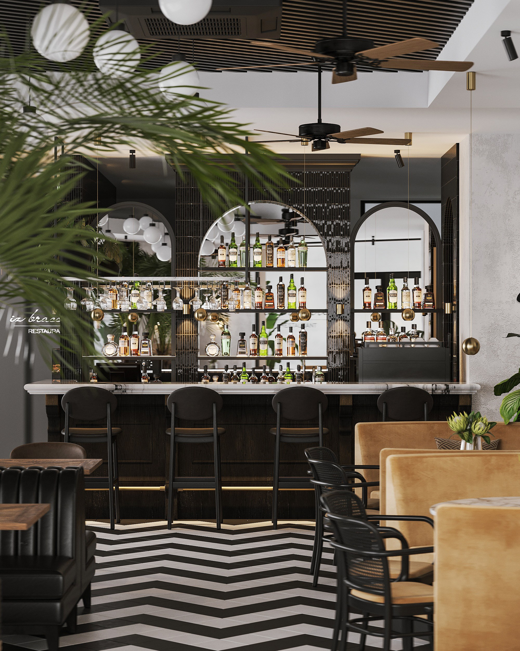 Iz brasserie Phuket | 2025. 3D Визуализатор Великородная Виктория