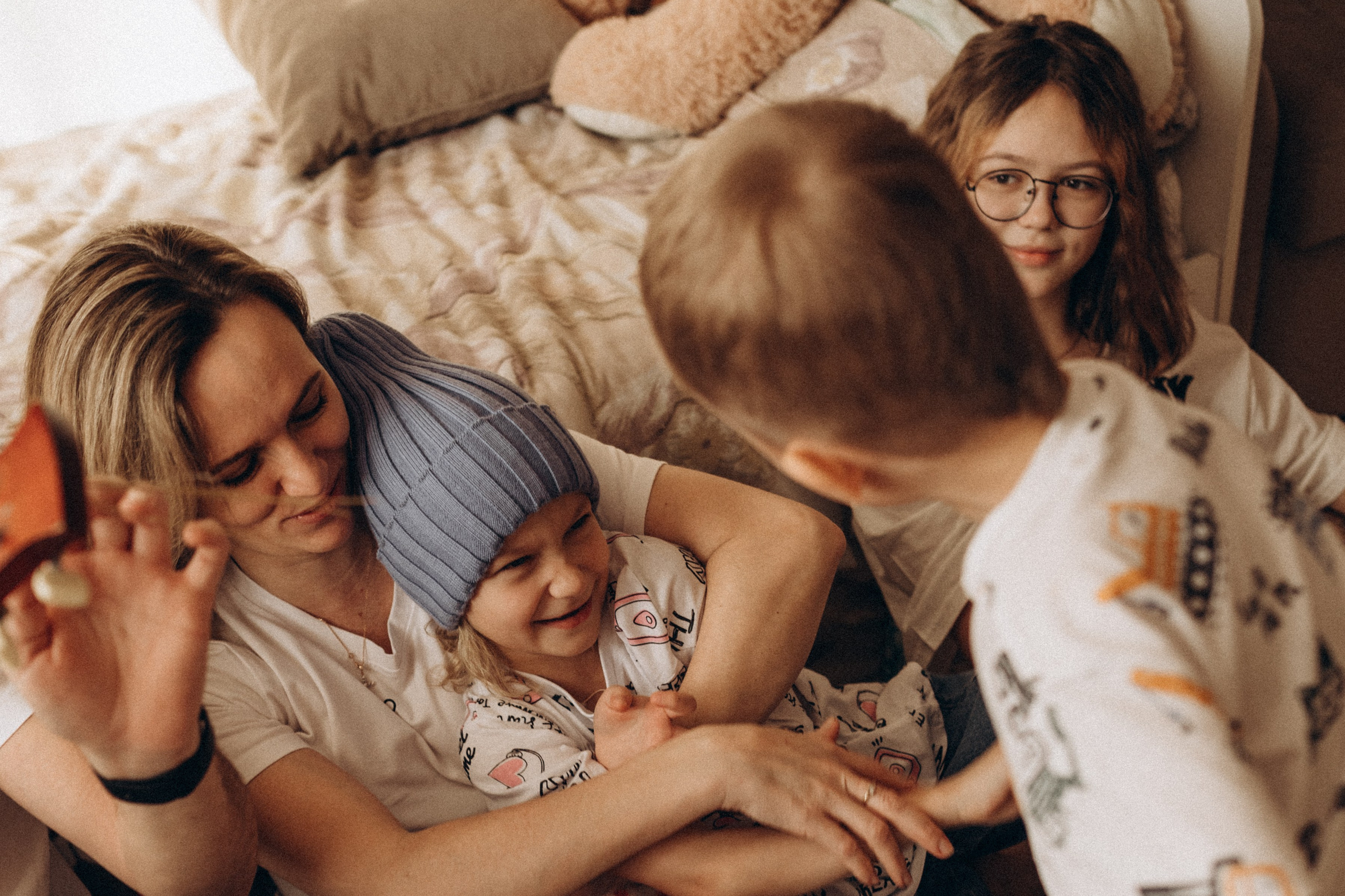 Алена, София, Лилия и Егор. Семейный фотограф lifestyle в Новосибирске Елена Шпилевая