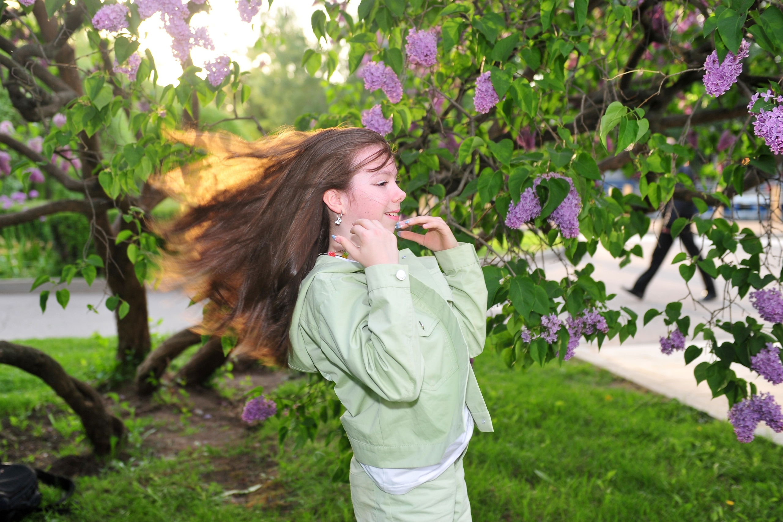 Выпускной для 4-го класса в Парке Горького на улице и в кафе. Свадебный и семейный фотограф в Москве Ирина Гончарова