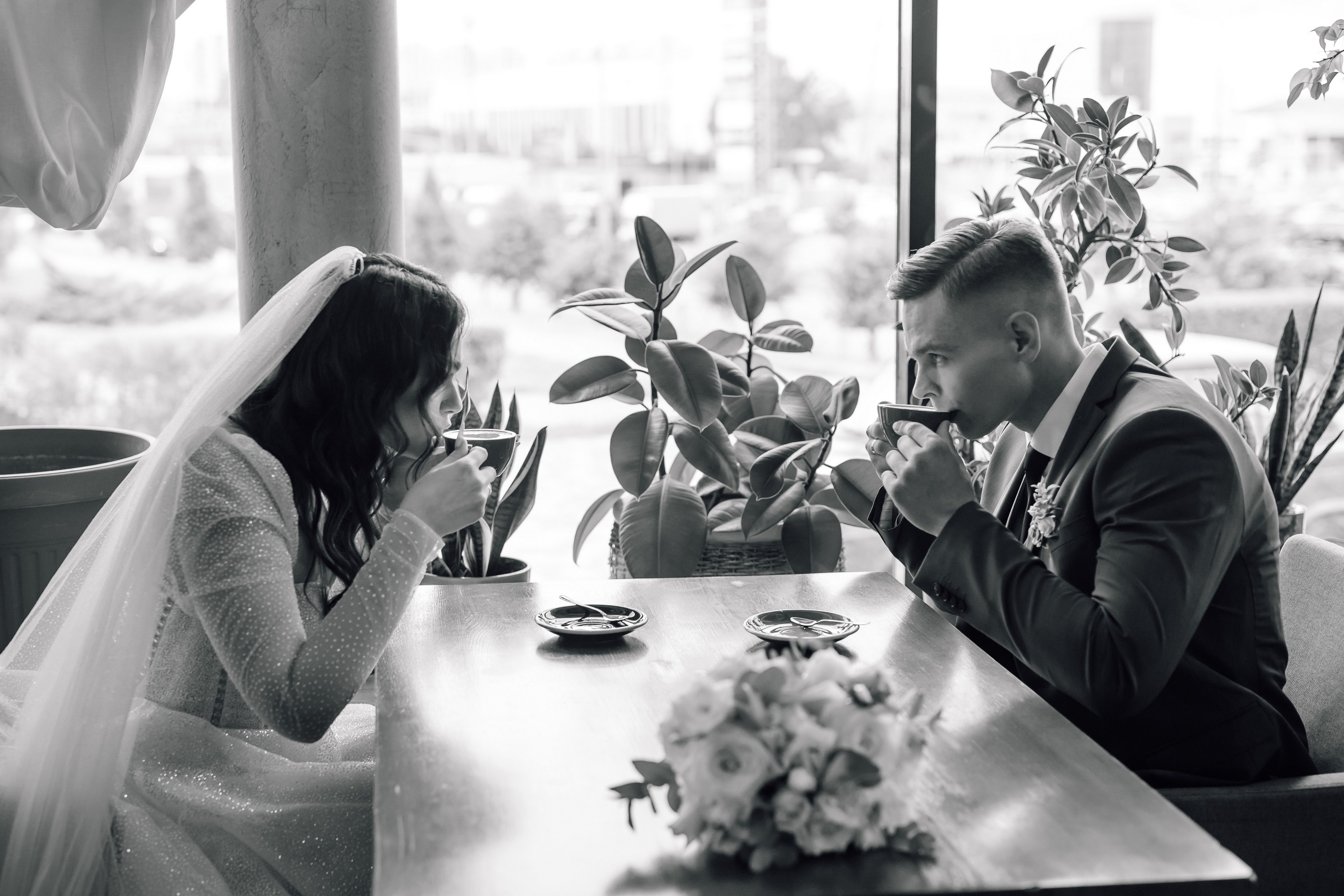 Фотограф Павел Четвертков: съемка пары в ресторане "Итальянский дворик", Тамбов.