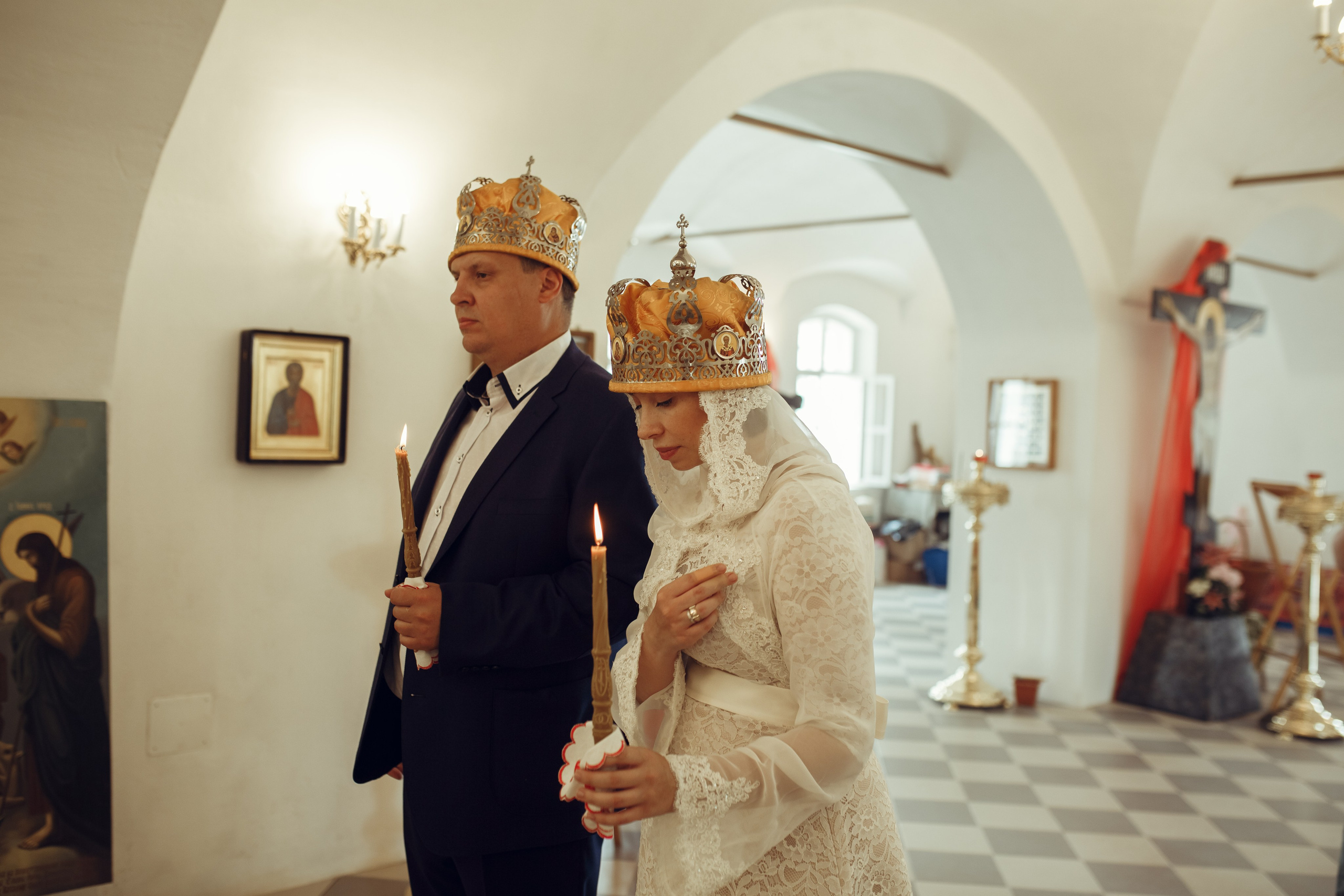 Венчание Оксаны и Дениса. Фотограф на Крещение, семейный фотограф в Москве