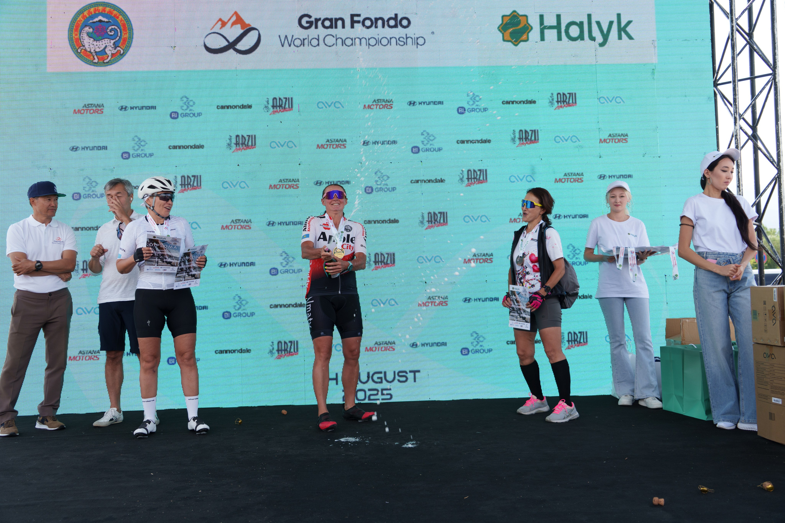 Grand Fondo World Championship. Профессиональная съемка в Алматы