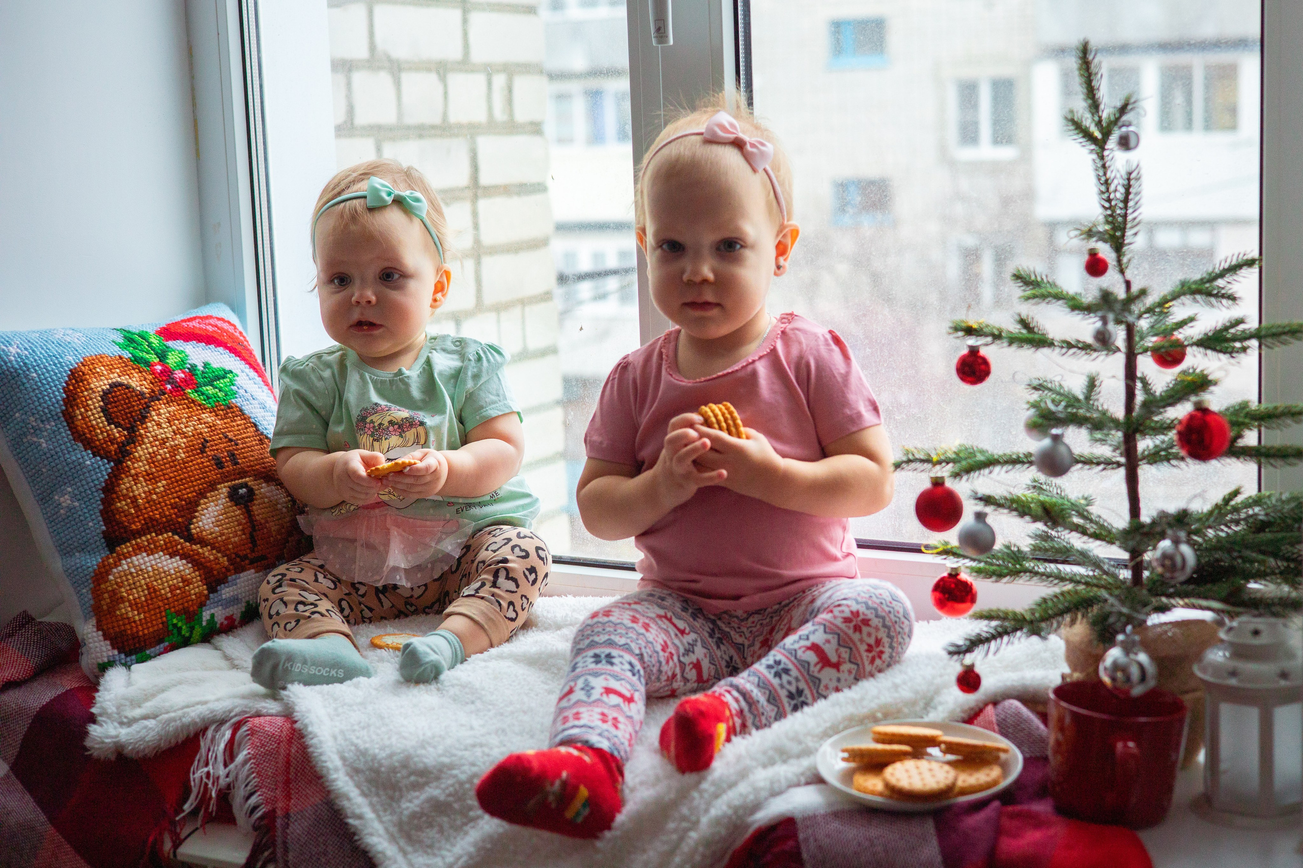 Новогоднее окно. Семейный и детский фотограф в Михайловке Татьяна Лестьева