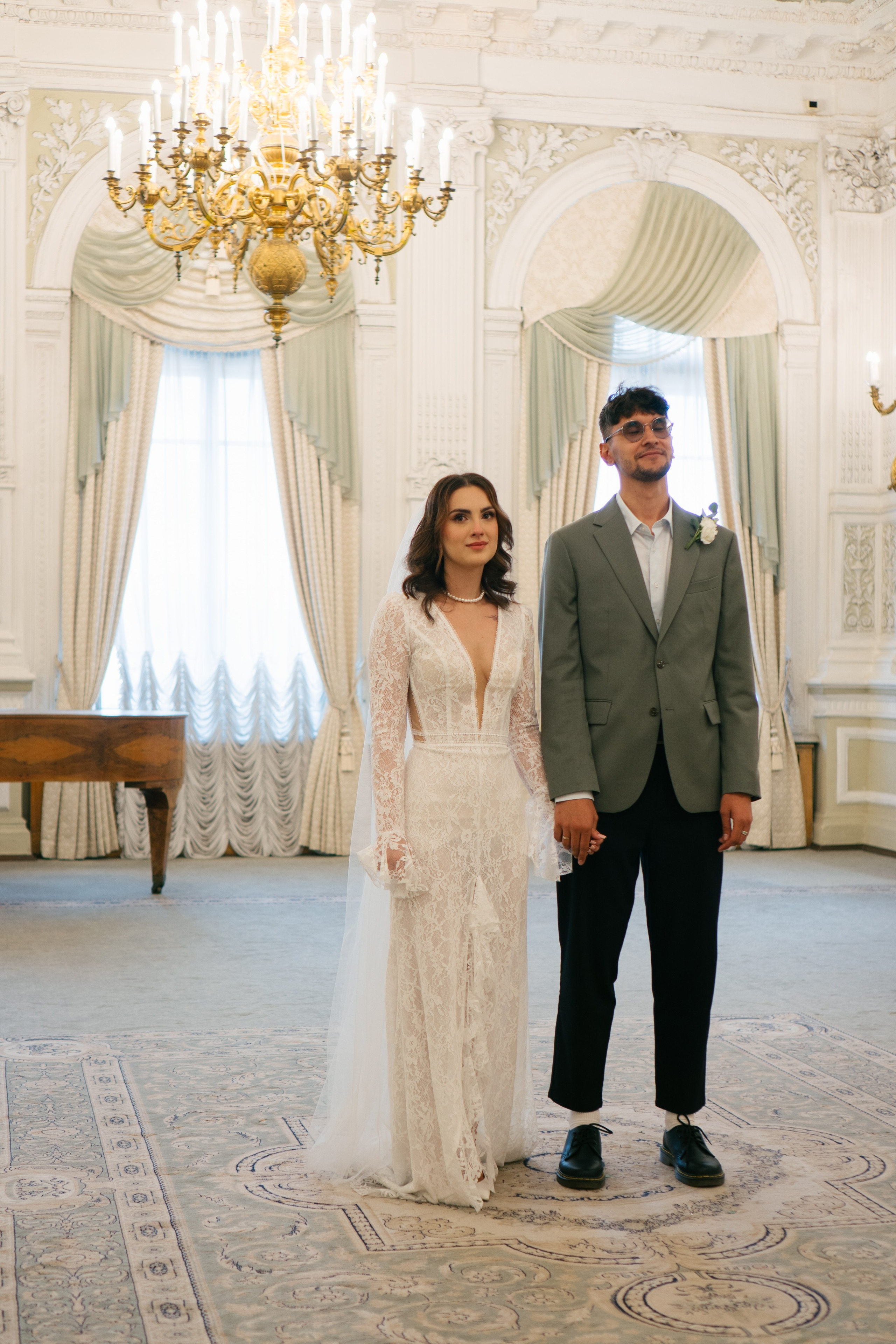 СВАДЕБНАЯ СЬЕМКА В ПЕРВОМ ДВОРЦЕ БРАКОСОЧЕТАНИЯ. Профессиональный фотограф, Санкт-Петербург — Виктория Богомолова