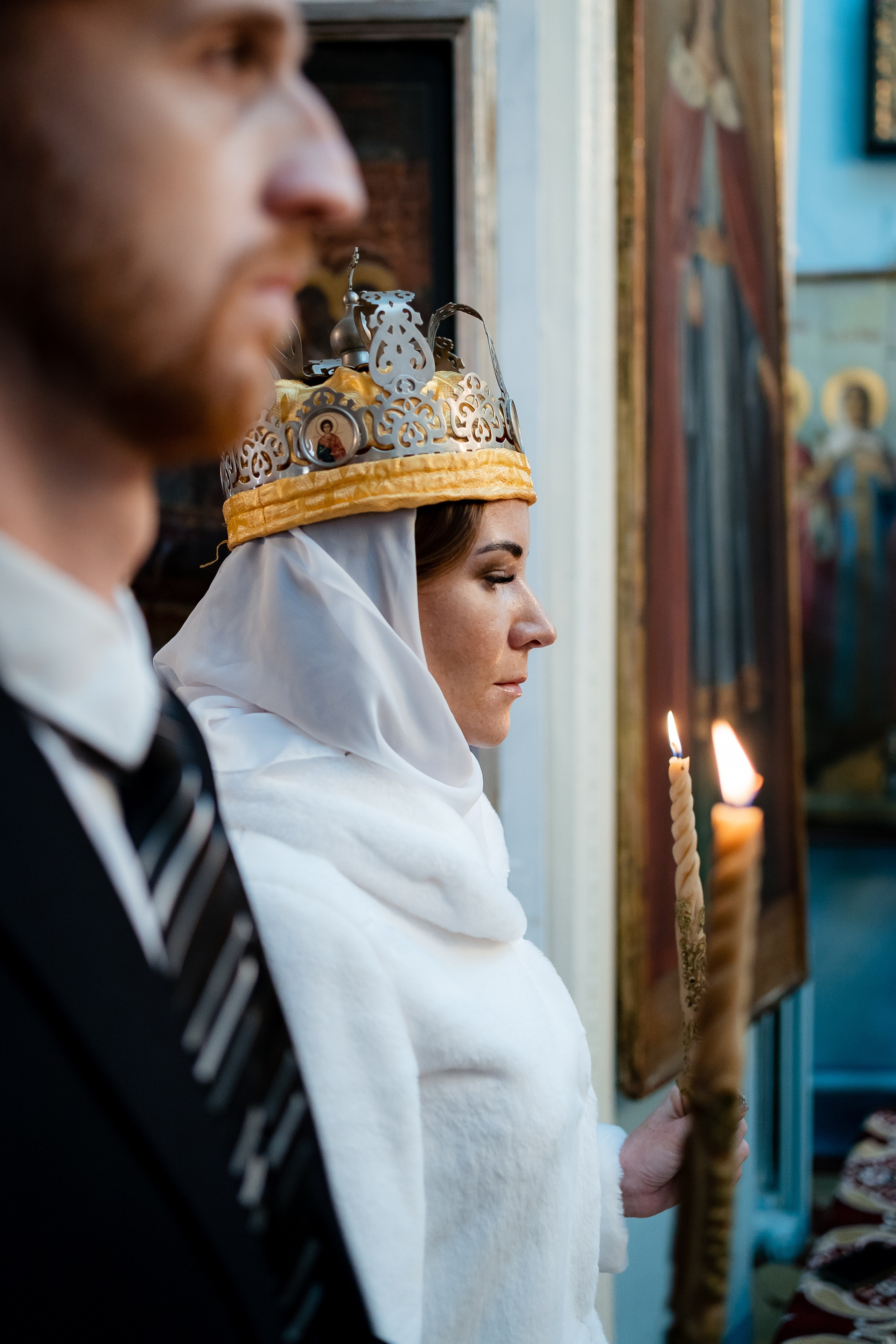 Венчание Анны и Олега. Семейный фотограф Варвара Сорока в городе Москве