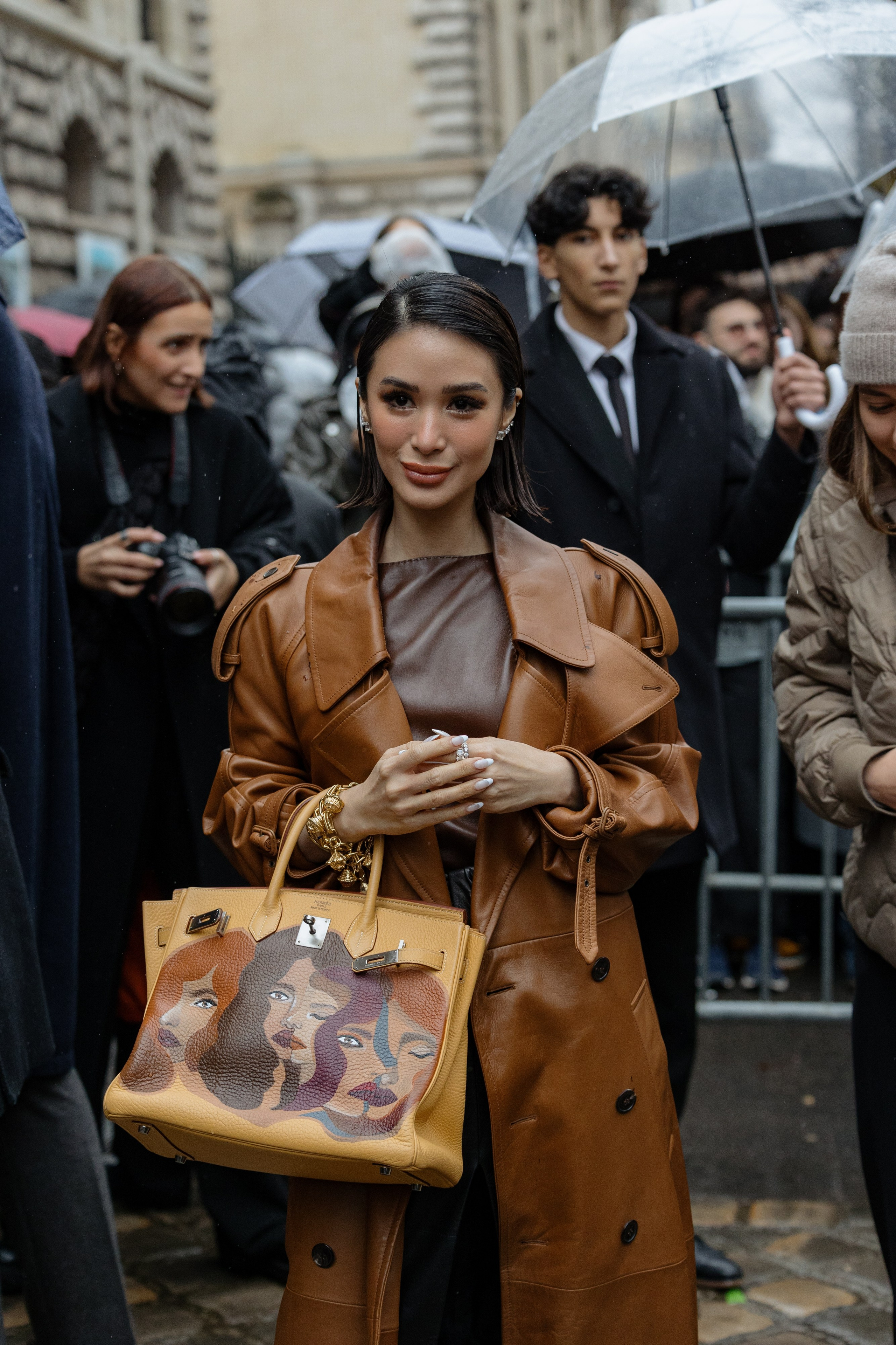 HERMES PFW WOMENSWEAR FALL-WINTER 24/25. Photographer in Milan Ivan Goncharov