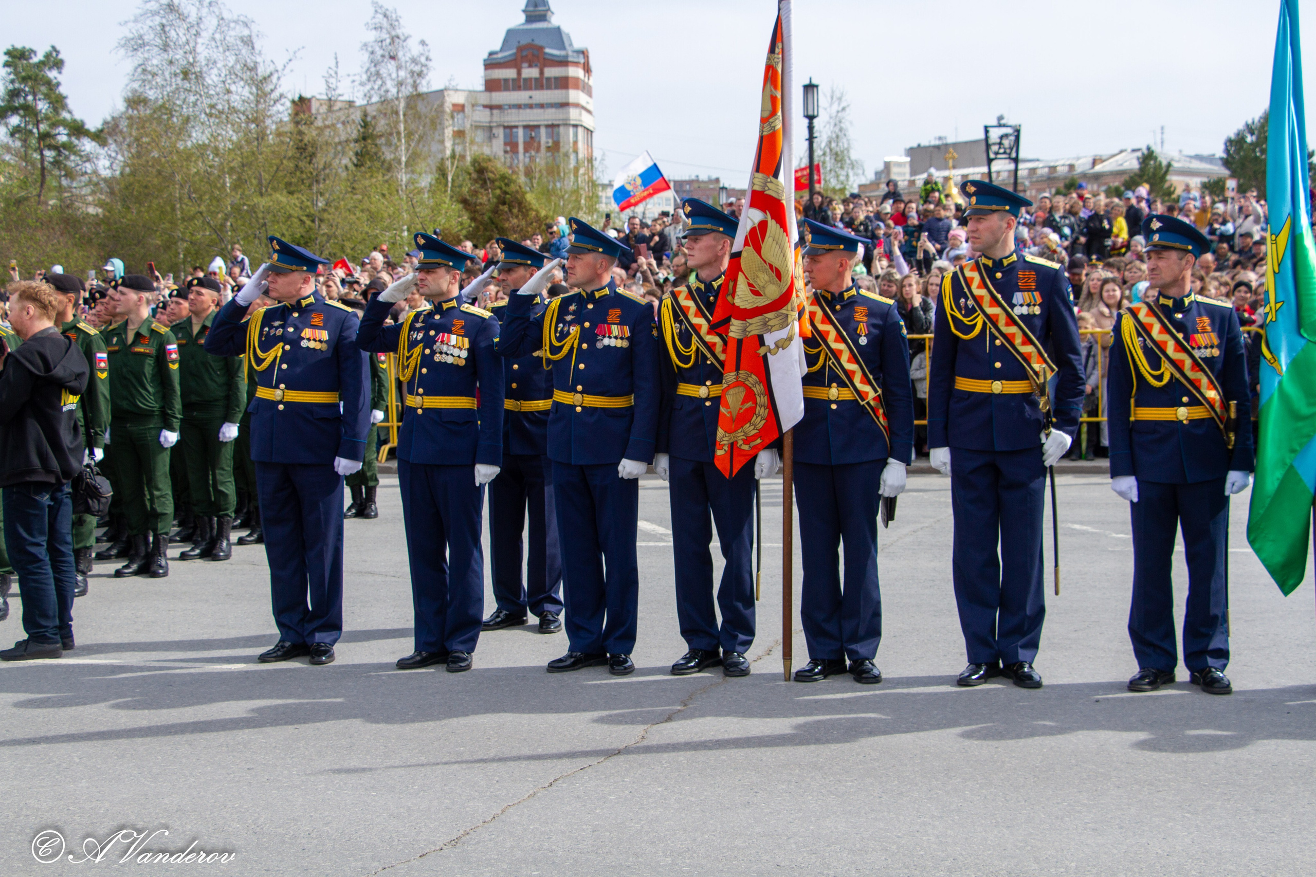 Парад Победы Омск 2024. Фотограф Омск | Александр Вандеров