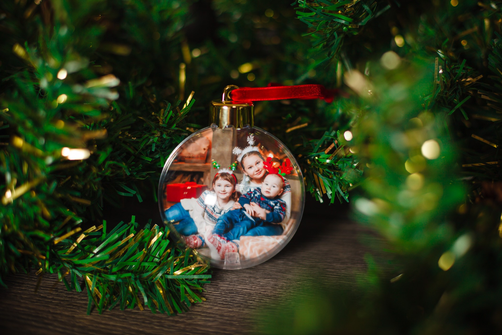 Елочные украшения с фото от Студии печати "ЧЁ" - 5