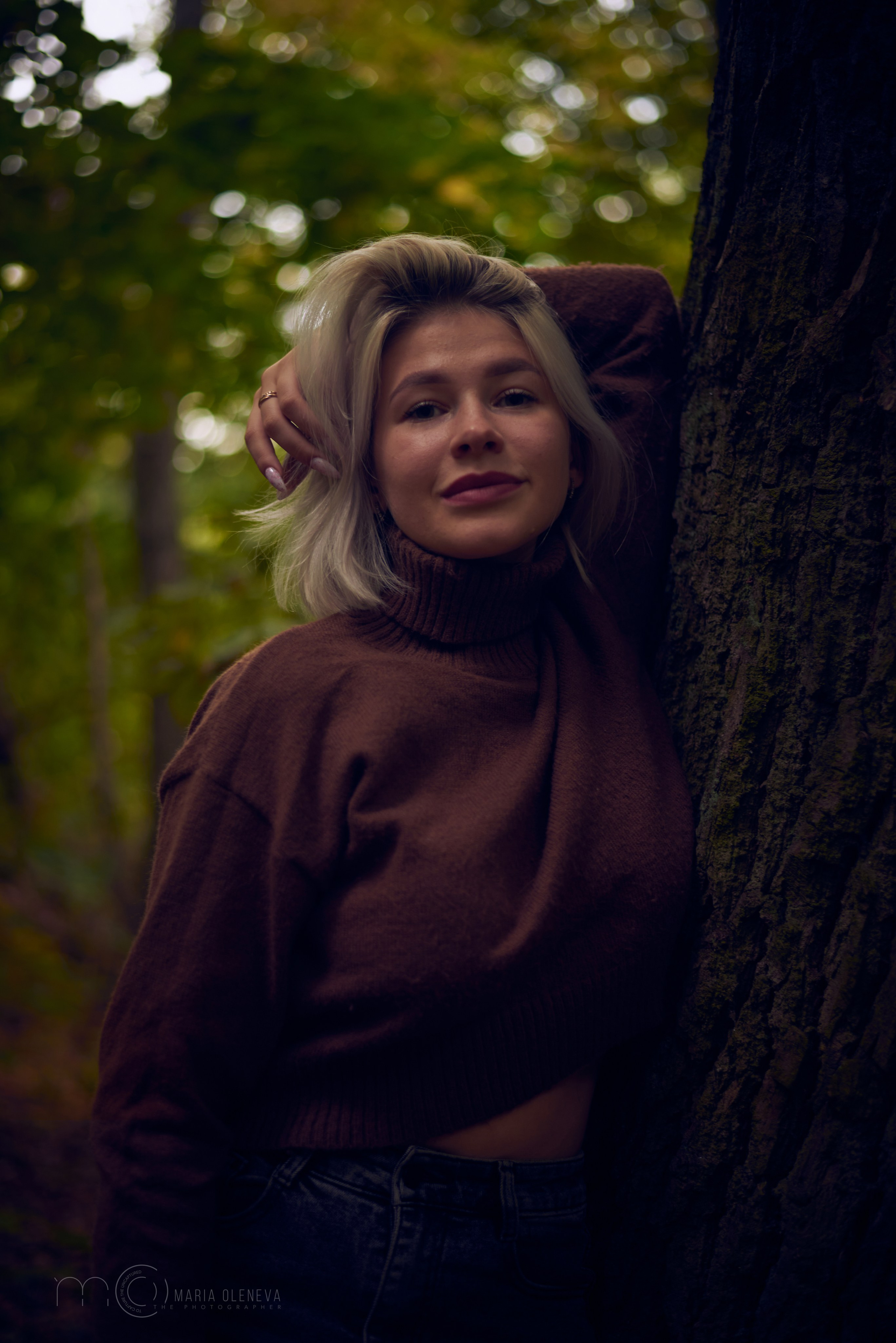 Прогулка с собакой. Фотограф Мария Оленева