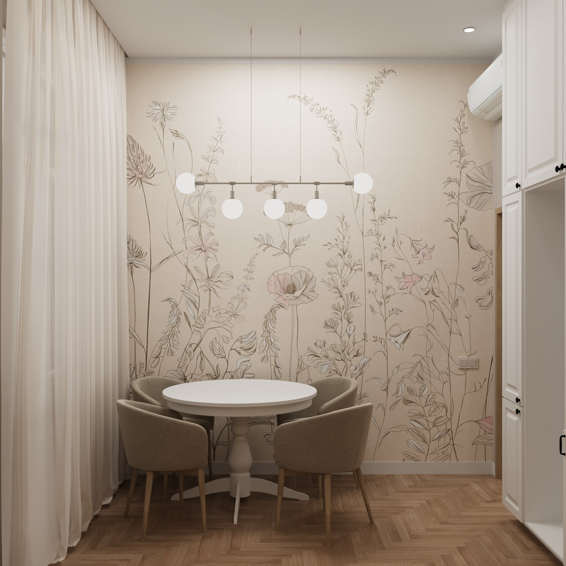 Дизайн квартиры для мамы и сына: два разных характера в одной гармоничной стилистике. Мастерская Добрых Интерьеров Александра и Аллы Добряк