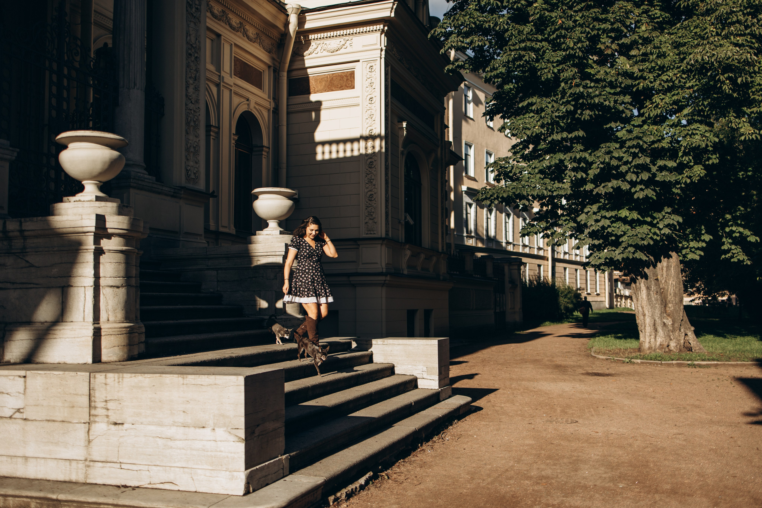 Даша и ее мальчики. Фотограф — Анималист | Санкт-Петербург