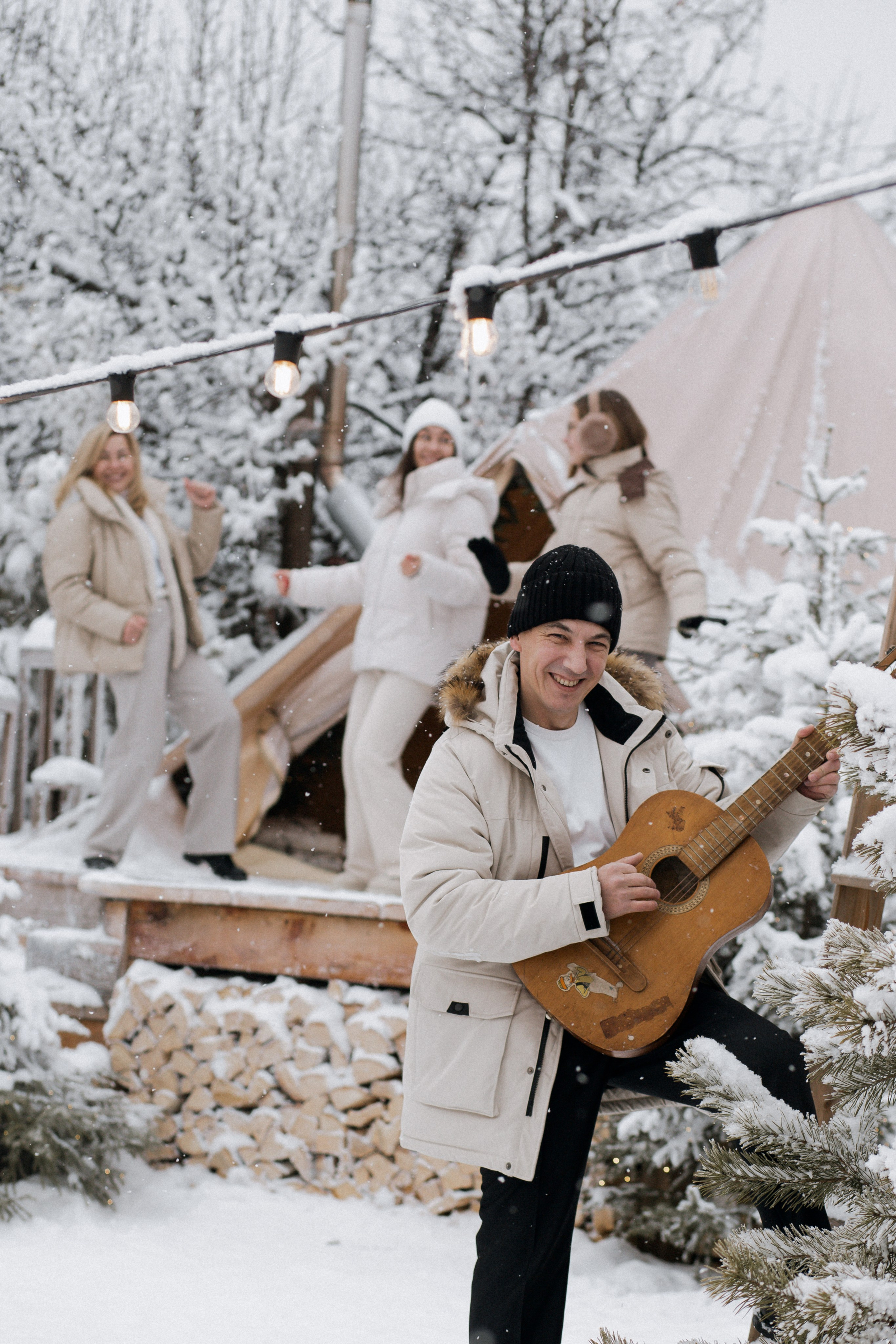 Семейная новогодняя съемка. Фотограф Юлия Герасимова Иркутск