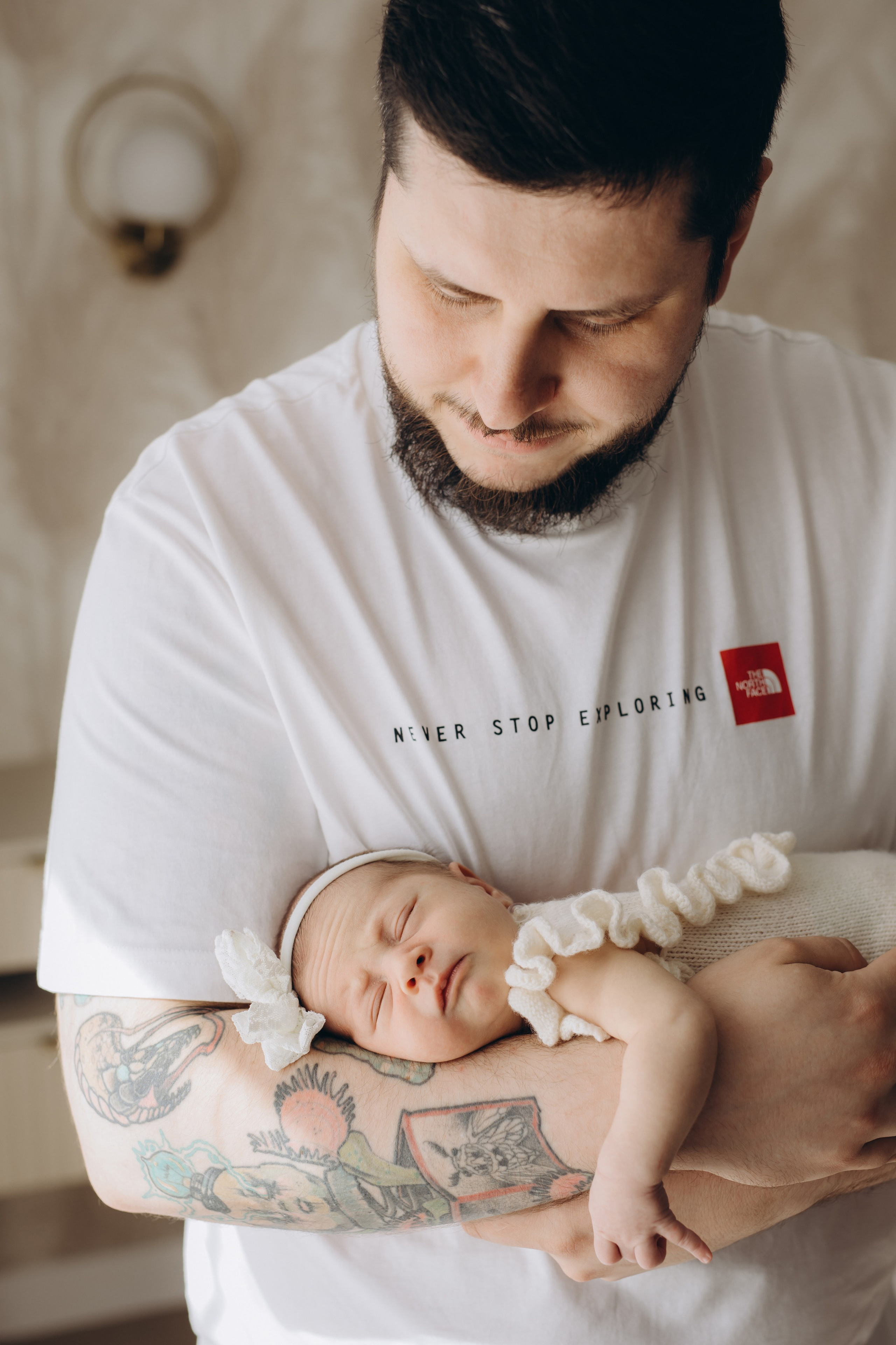 Василиса 23 дня. Фотограф новорождённых Newborn Москва