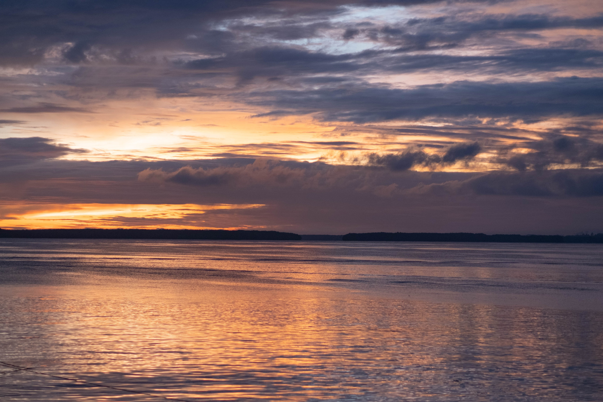О. Борнео, г. Сандакан. Порт и рынок. Фотографии из путешествий