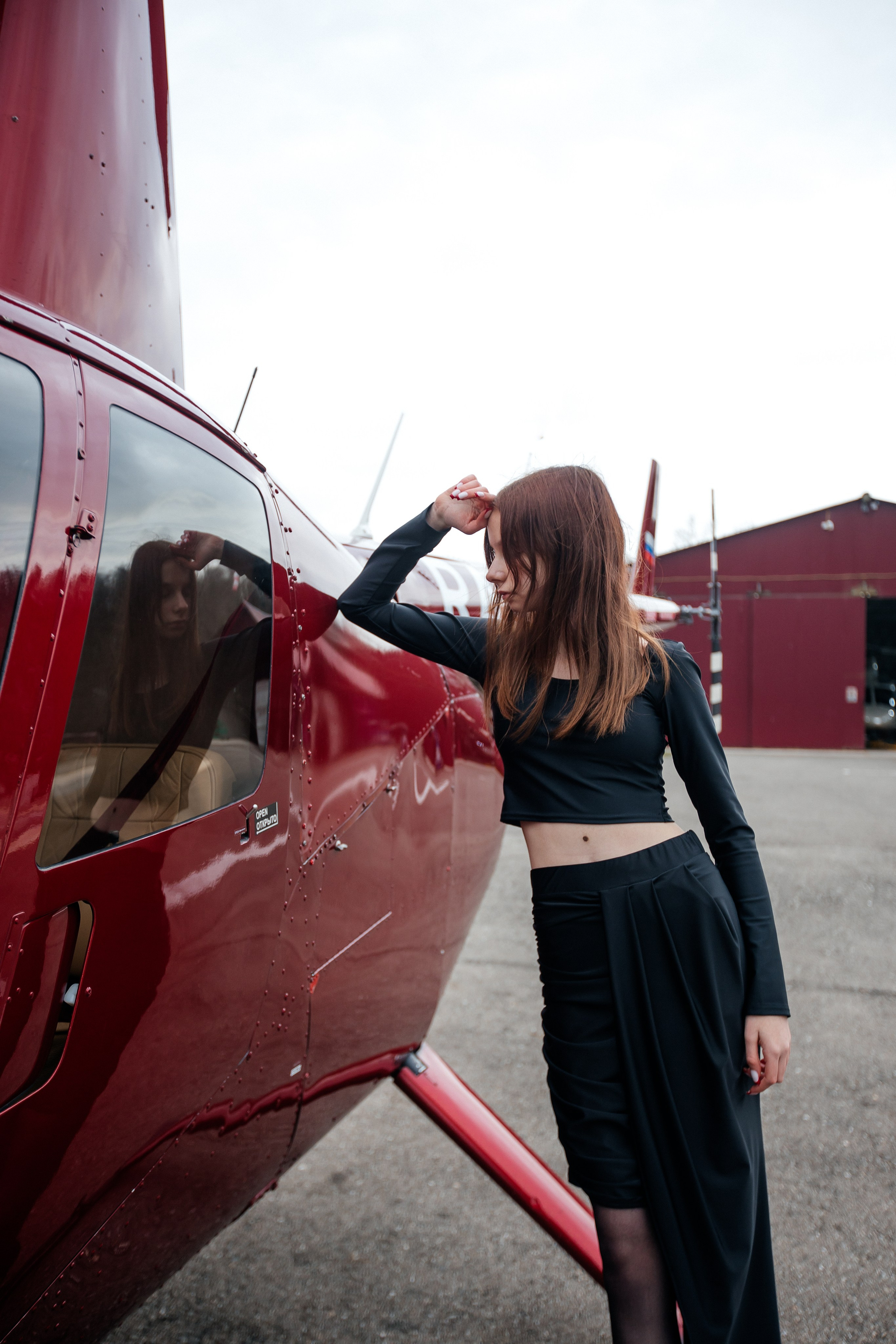 Aviation Style. Efimova Model Agency