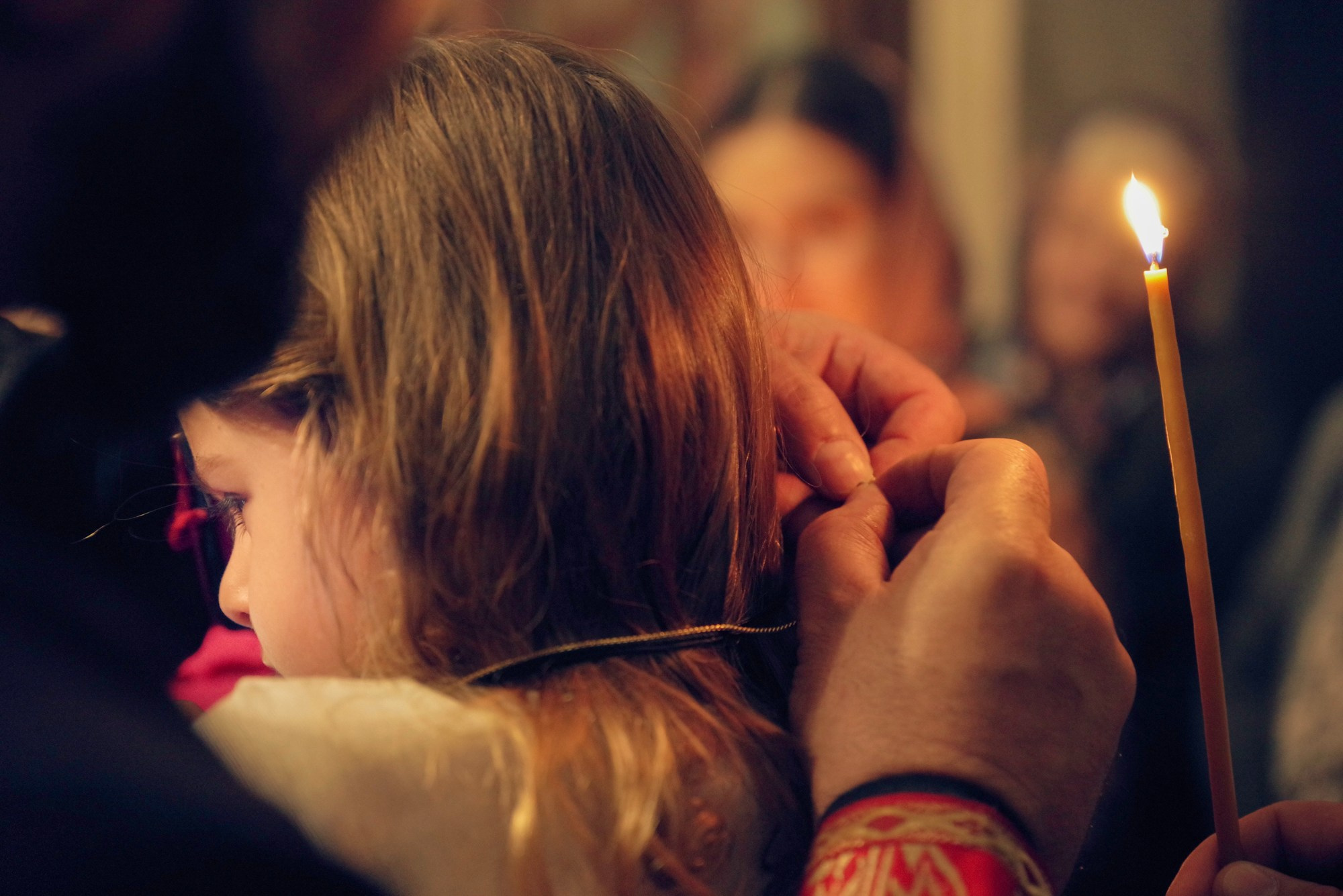 Крещение. Портретный фотограф Денис Милютин