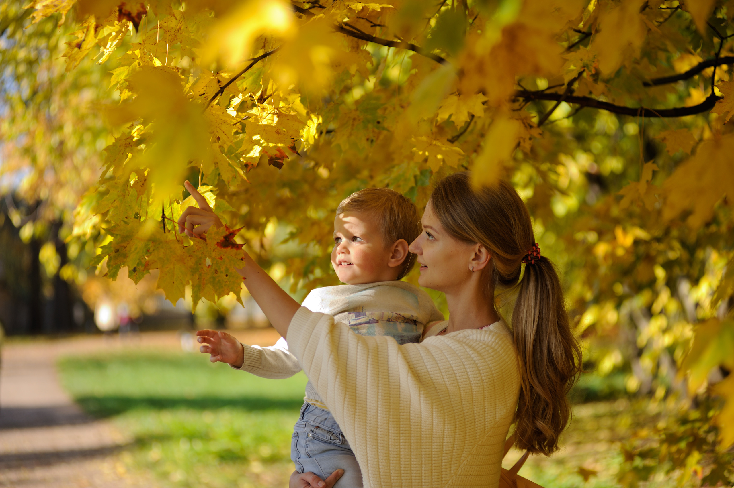 Осенняя прогулка в ЦПКиО. Фотограф в Санкт Петербурге Александра Вильдгрубе