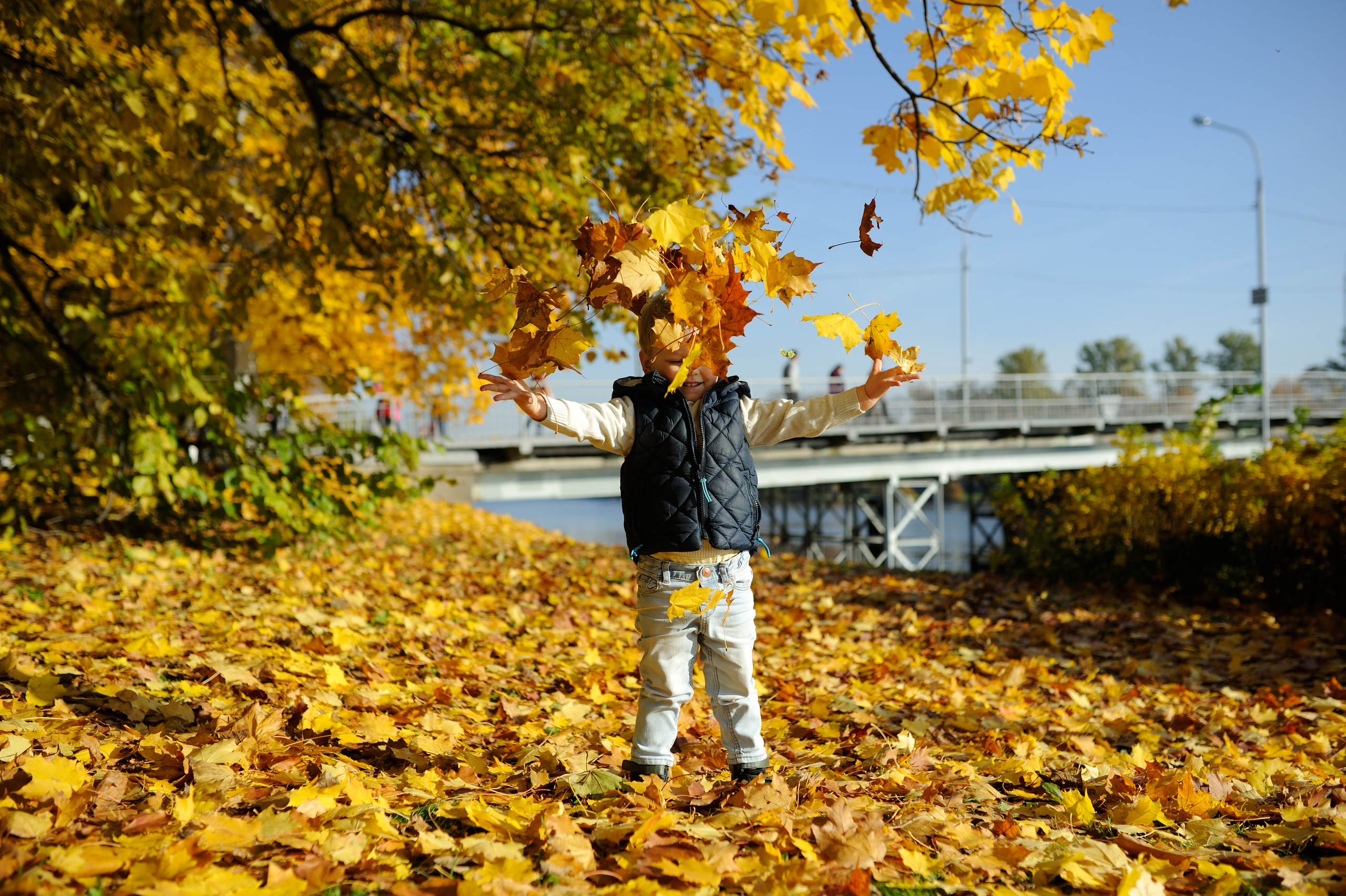 Осенняя прогулка в ЦПКиО. Фотограф в Санкт Петербурге Александра Вильдгрубе