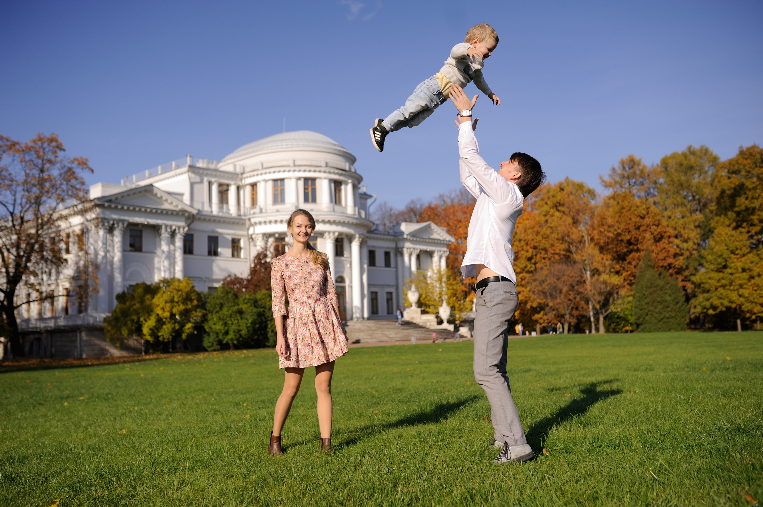 Осенняя прогулка в ЦПКиО. Фотограф в Санкт Петербурге Александра Вильдгрубе