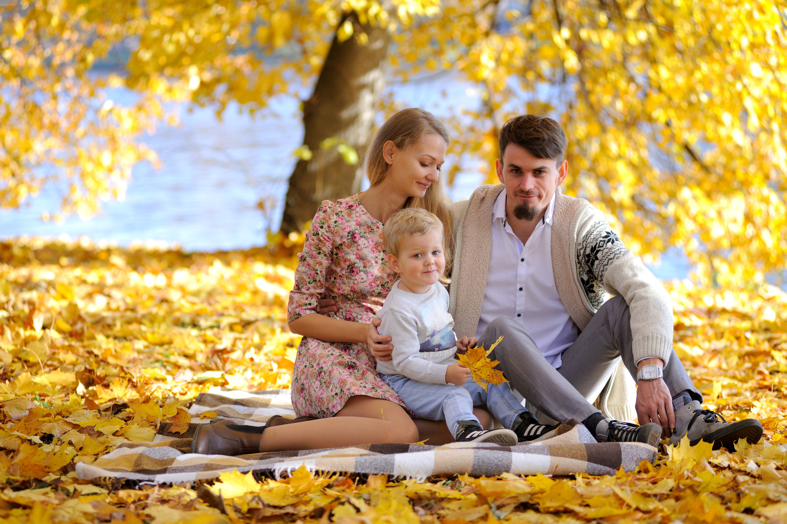 Осенняя прогулка в ЦПКиО. Фотограф в Санкт Петербурге Александра Вильдгрубе