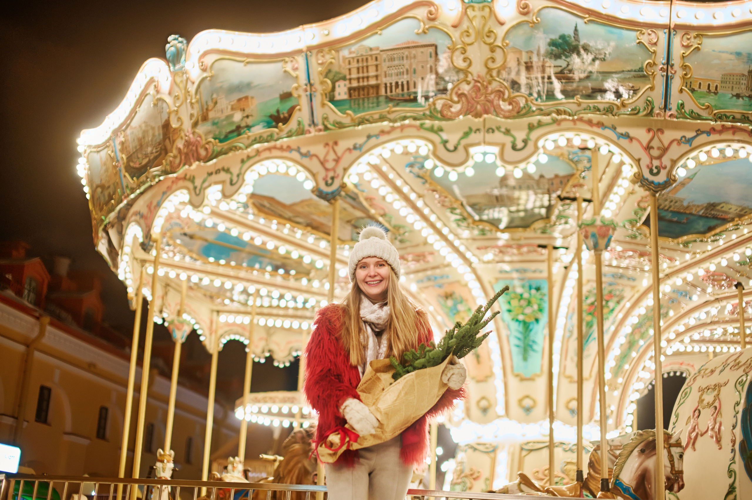 Новогодняя съемка в Никольских. Фотограф в Санкт Петербурге Александра Вильдгрубе