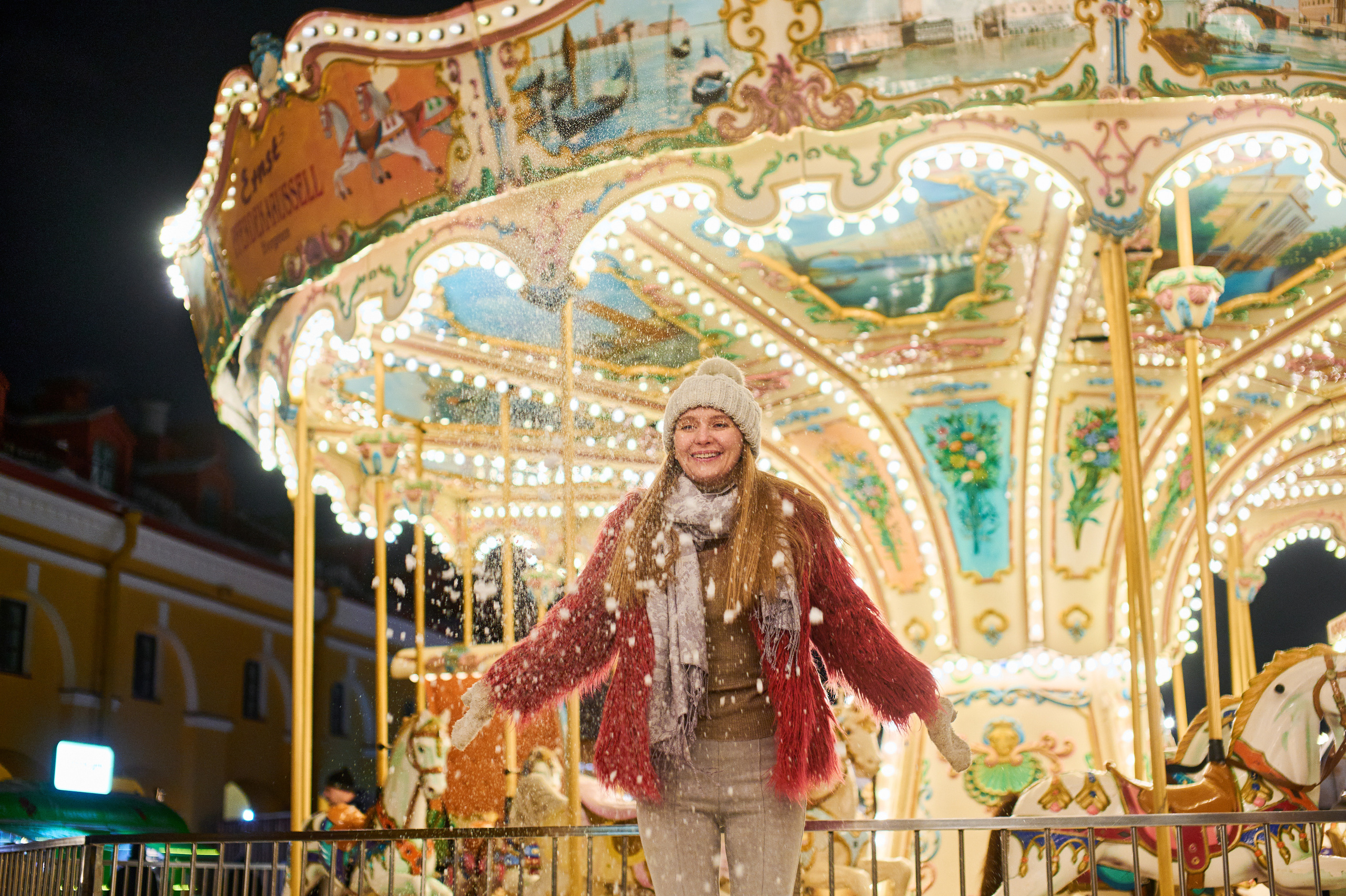 Новогодняя съемка в Никольских. Фотограф в Санкт Петербурге Александра Вильдгрубе
