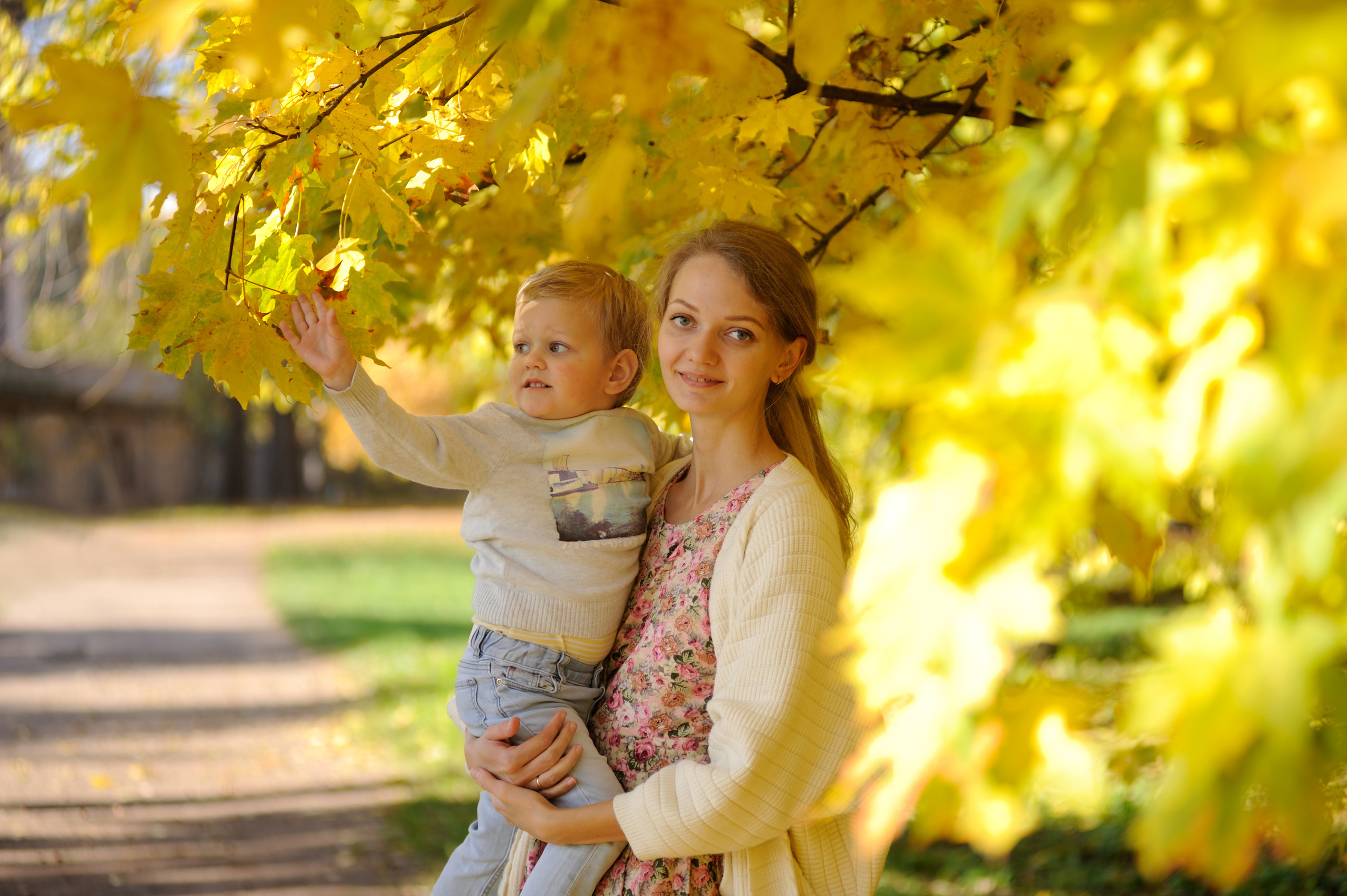 Осенняя прогулка в ЦПКиО. Фотограф в Санкт Петербурге Александра Вильдгрубе