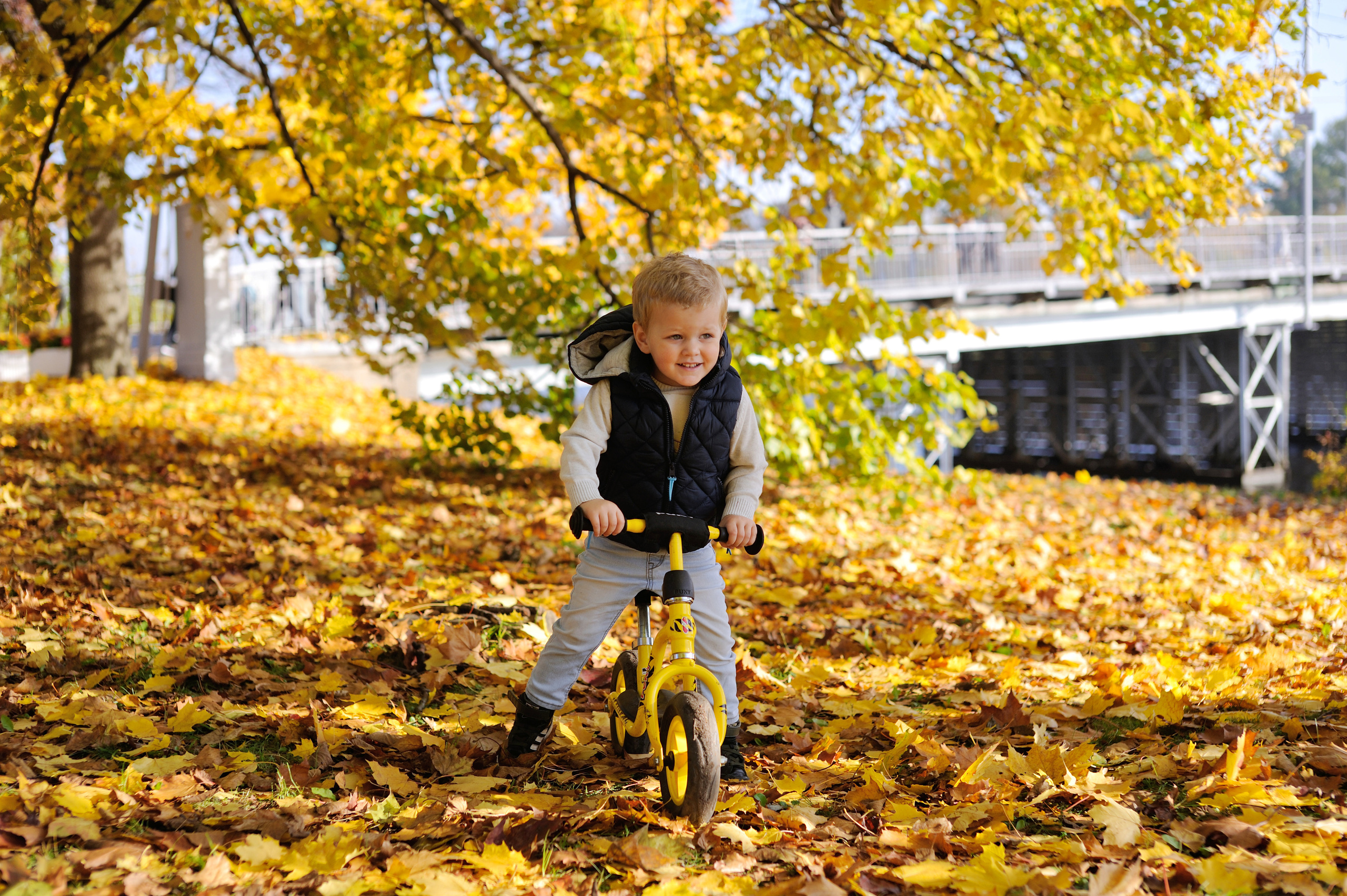 Осенняя прогулка в ЦПКиО. Фотограф в Санкт Петербурге Александра Вильдгрубе